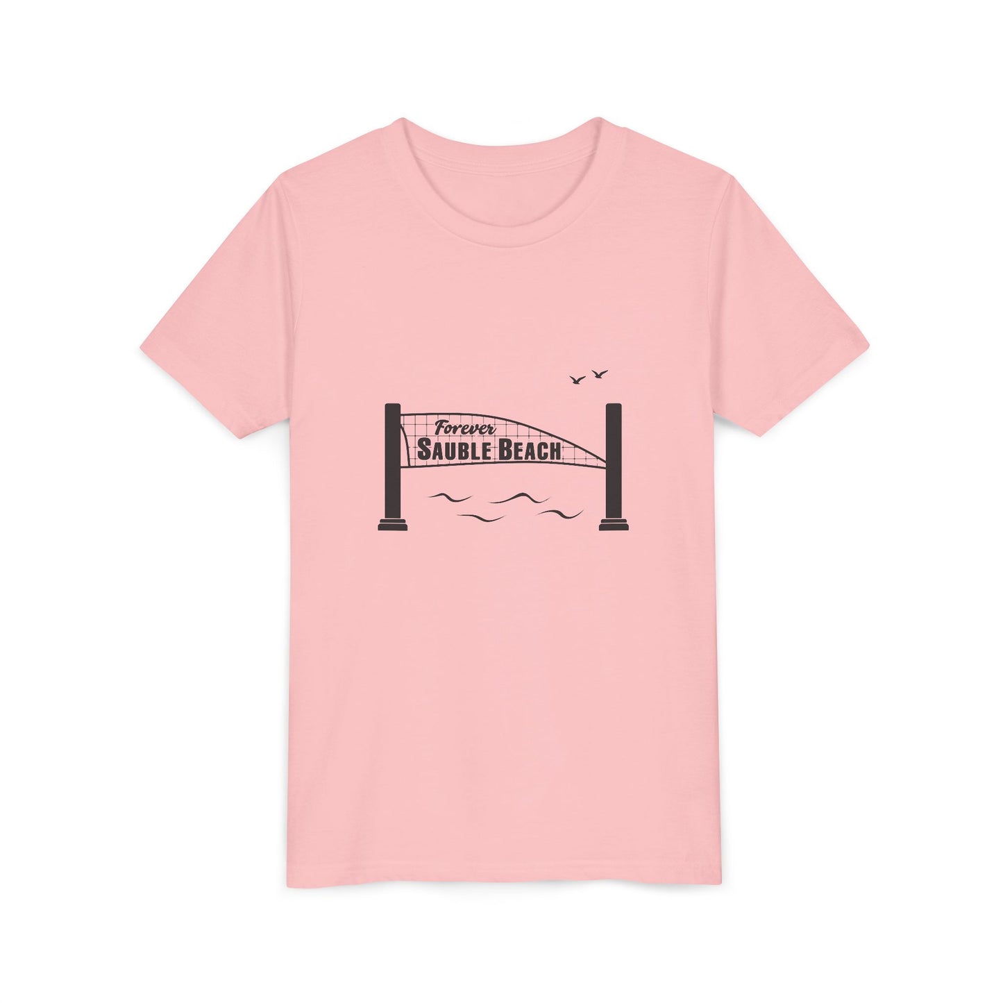 ForeverSauble Youth Tee, Summer Vacation Shirt, Beach Trip T-Shirt, Casual Kids Wear, Nautical Kids Apparel