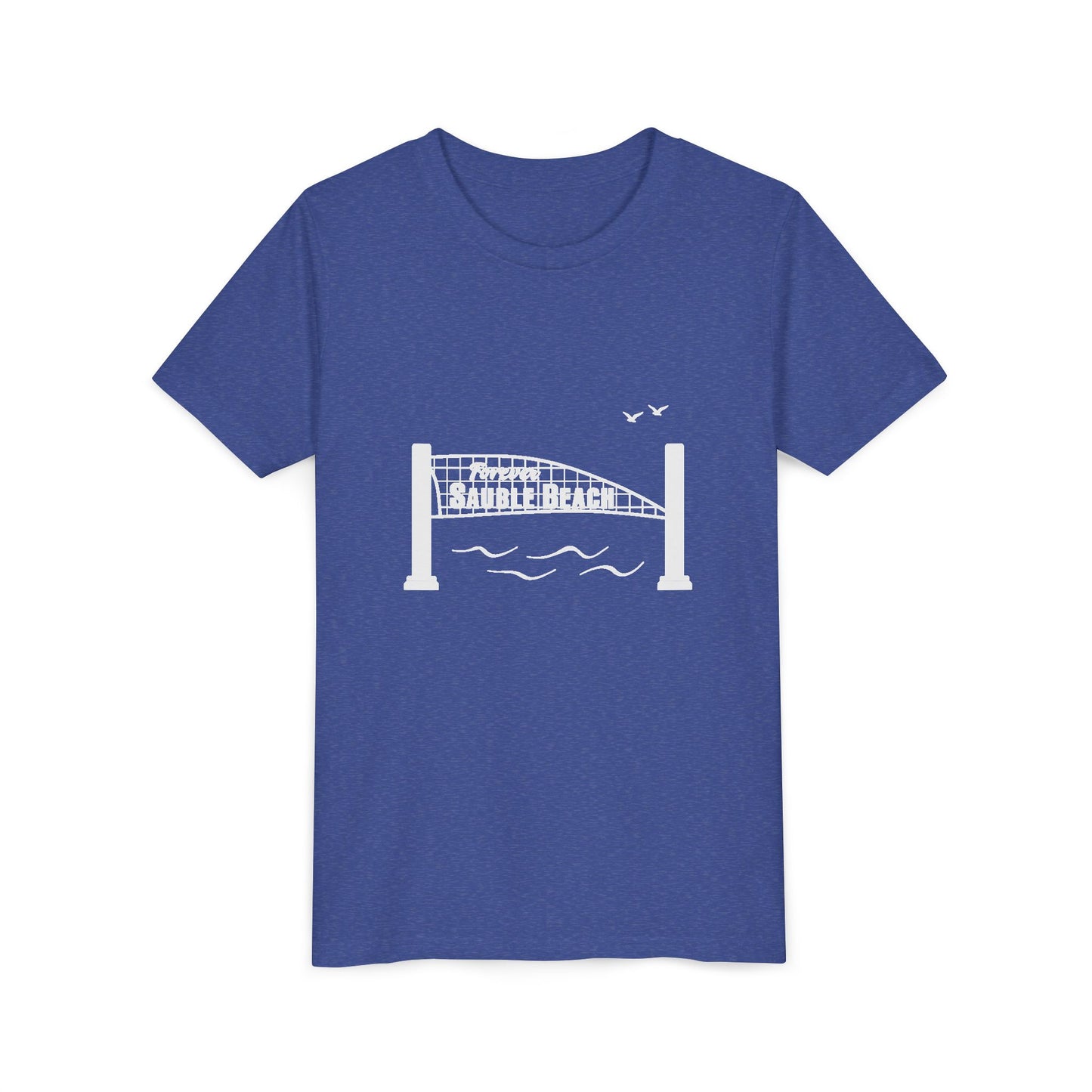 ForeverSauble Youth Tee, Summer Vacation Shirt, Beach Trip T-Shirt, Casual Kids Wear, Nautical Kids Apparel