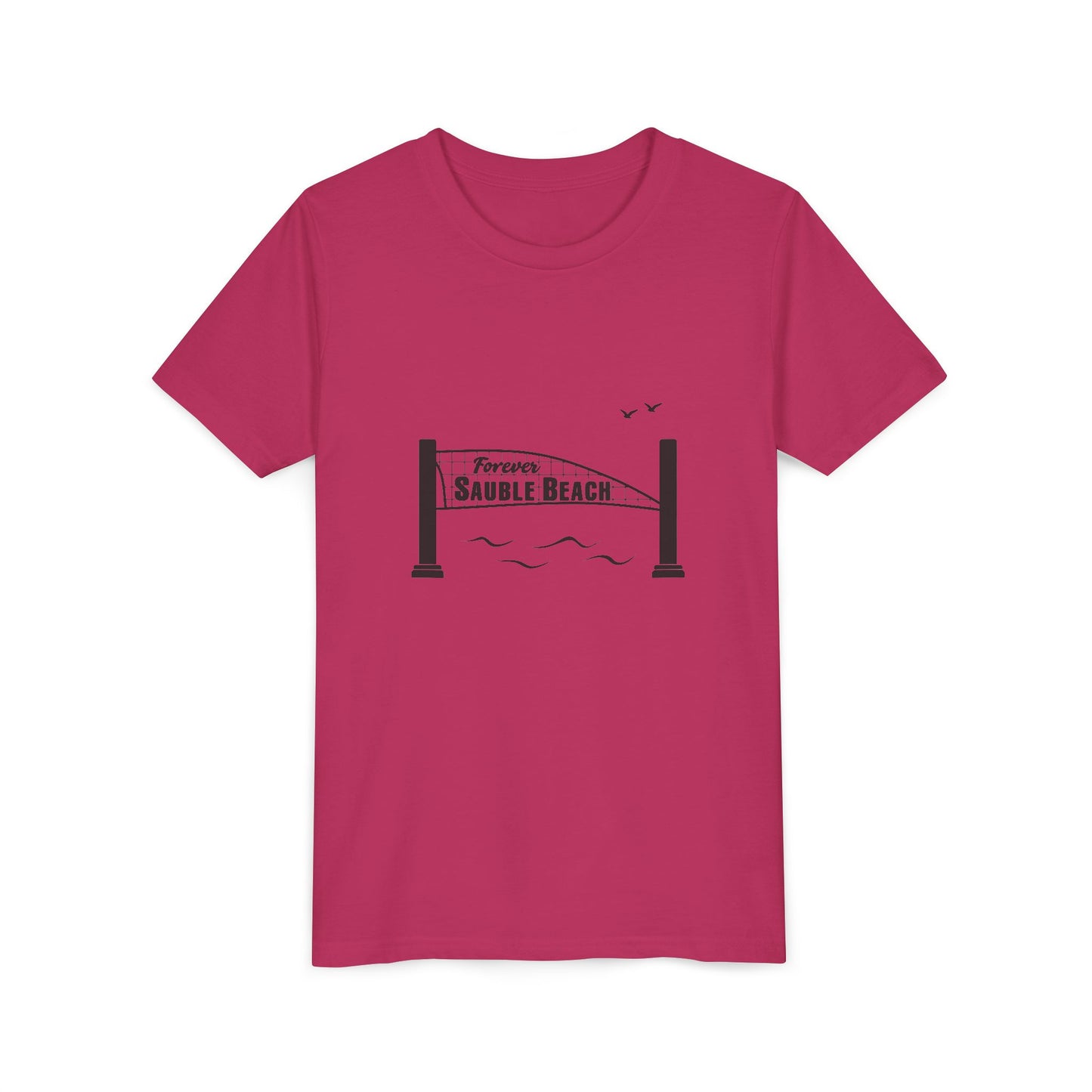 ForeverSauble Youth Tee, Summer Vacation Shirt, Beach Trip T-Shirt, Casual Kids Wear, Nautical Kids Apparel