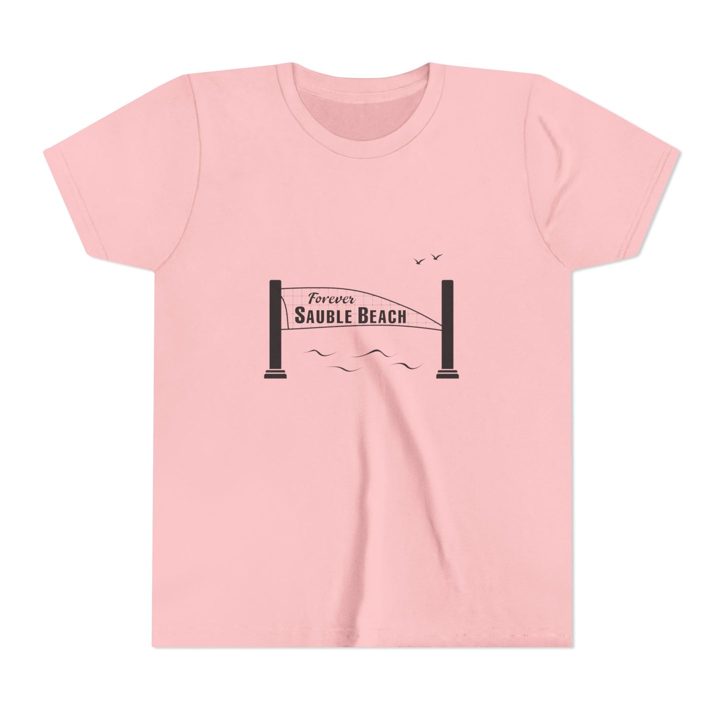 ForeverSauble Youth Tee, Summer Vacation Shirt, Beach Trip T-Shirt, Casual Kids Wear, Nautical Kids Apparel