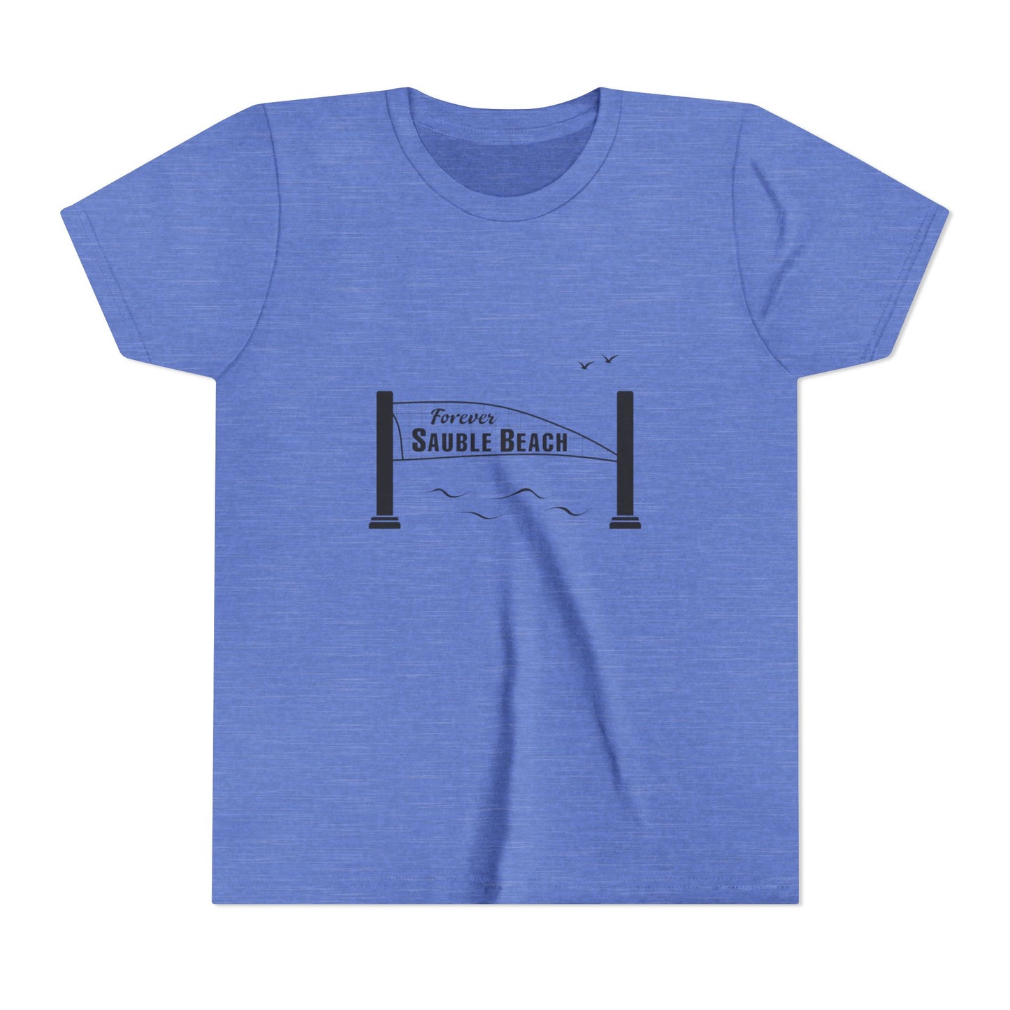 ForeverSauble Youth Tee, Summer Vacation Shirt, Beach Trip T-Shirt, Casual Kids Wear, Nautical Kids Apparel