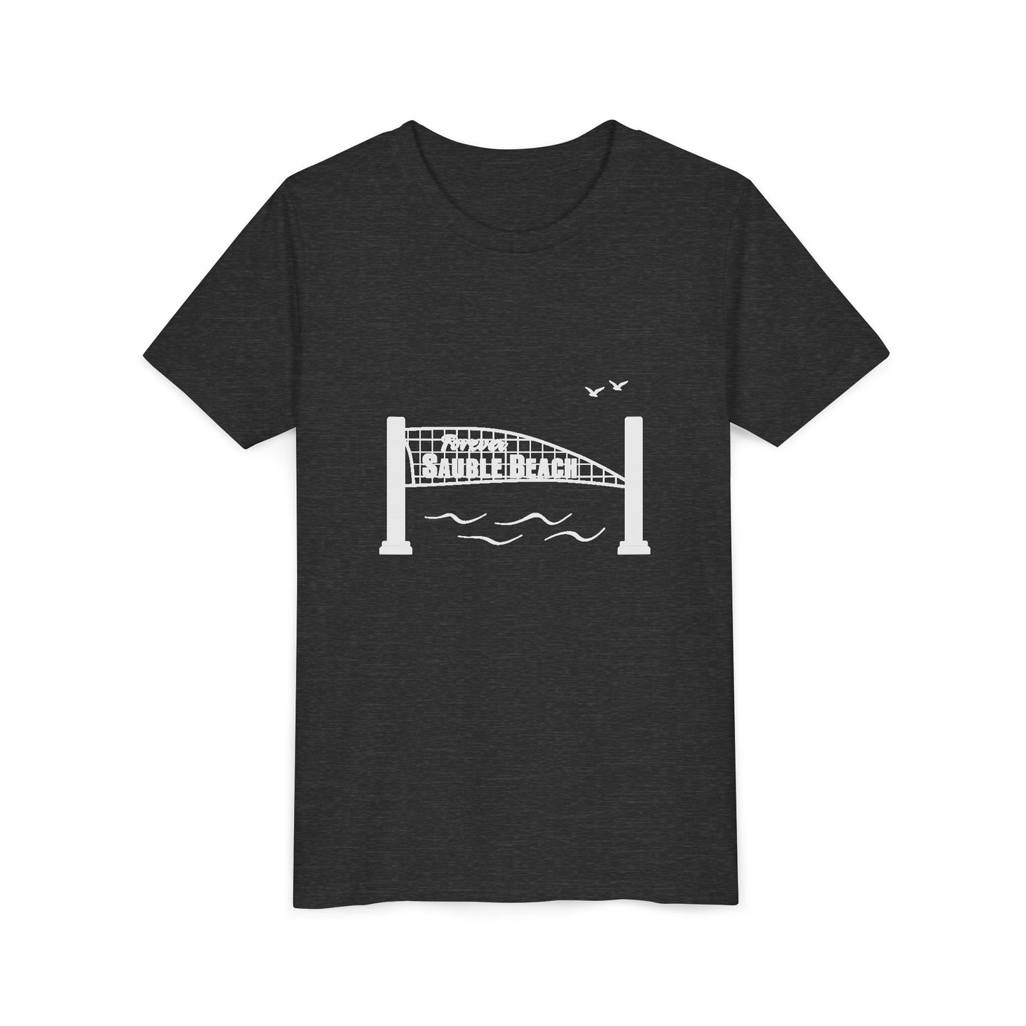 ForeverSauble Youth Tee, Summer Vacation Shirt, Beach Trip T-Shirt, Casual Kids Wear, Nautical Kids Apparel
