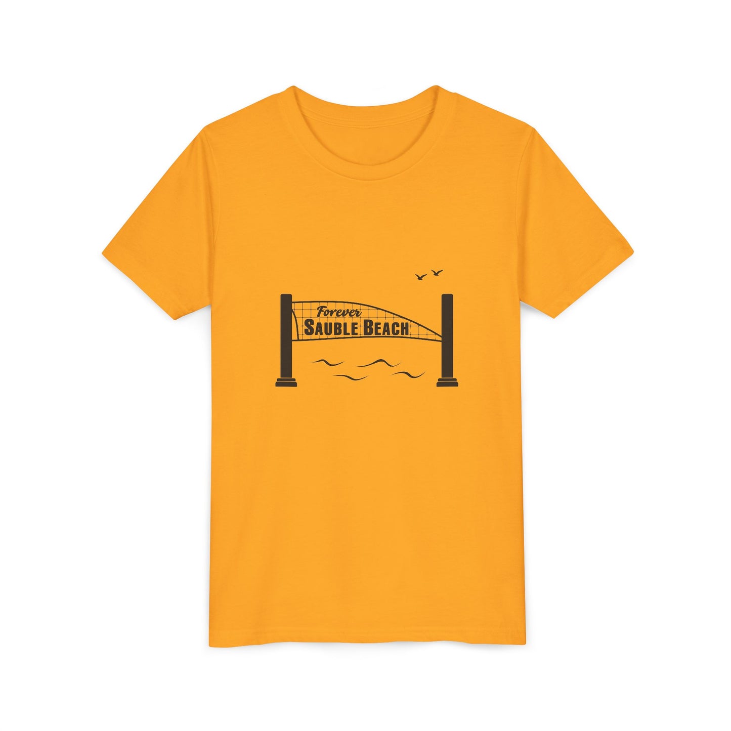 ForeverSauble Youth Tee, Summer Vacation Shirt, Beach Trip T-Shirt, Casual Kids Wear, Nautical Kids Apparel