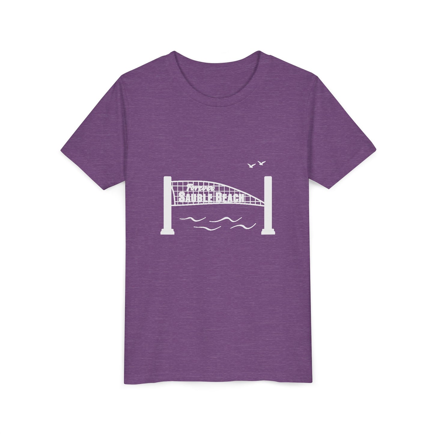 ForeverSauble Youth Tee, Summer Vacation Shirt, Beach Trip T-Shirt, Casual Kids Wear, Nautical Kids Apparel