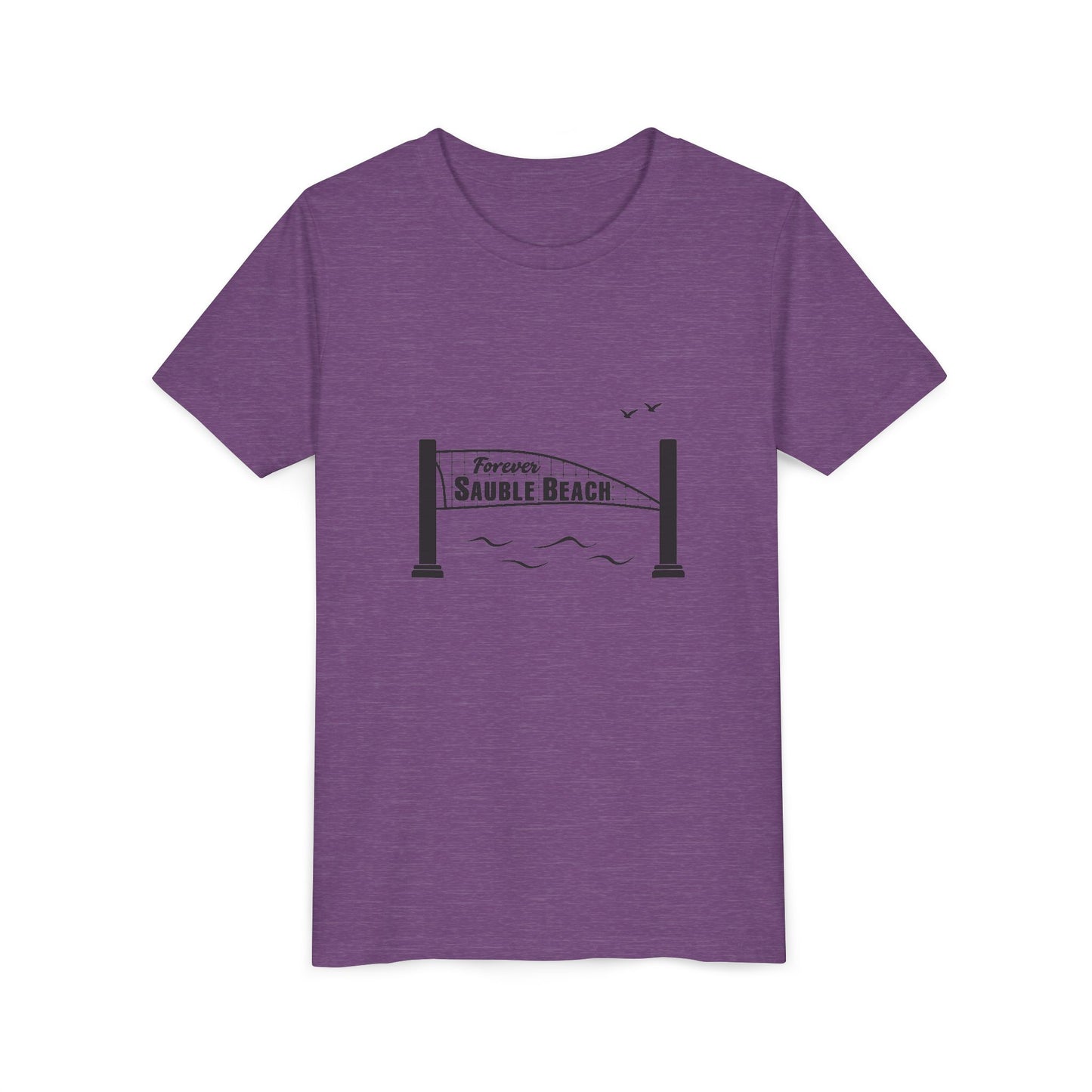 ForeverSauble Youth Tee, Summer Vacation Shirt, Beach Trip T-Shirt, Casual Kids Wear, Nautical Kids Apparel