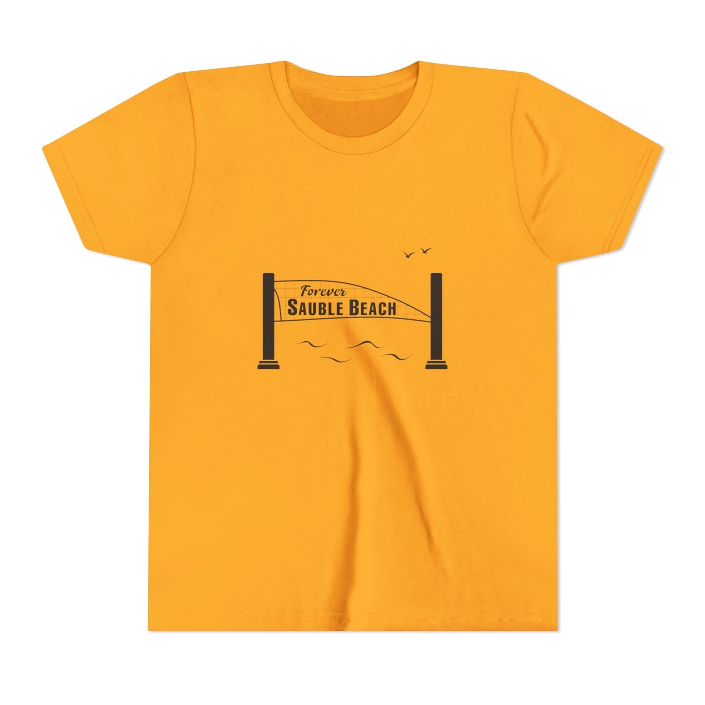 ForeverSauble Youth Tee, Summer Vacation Shirt, Beach Trip T-Shirt, Casual Kids Wear, Nautical Kids Apparel