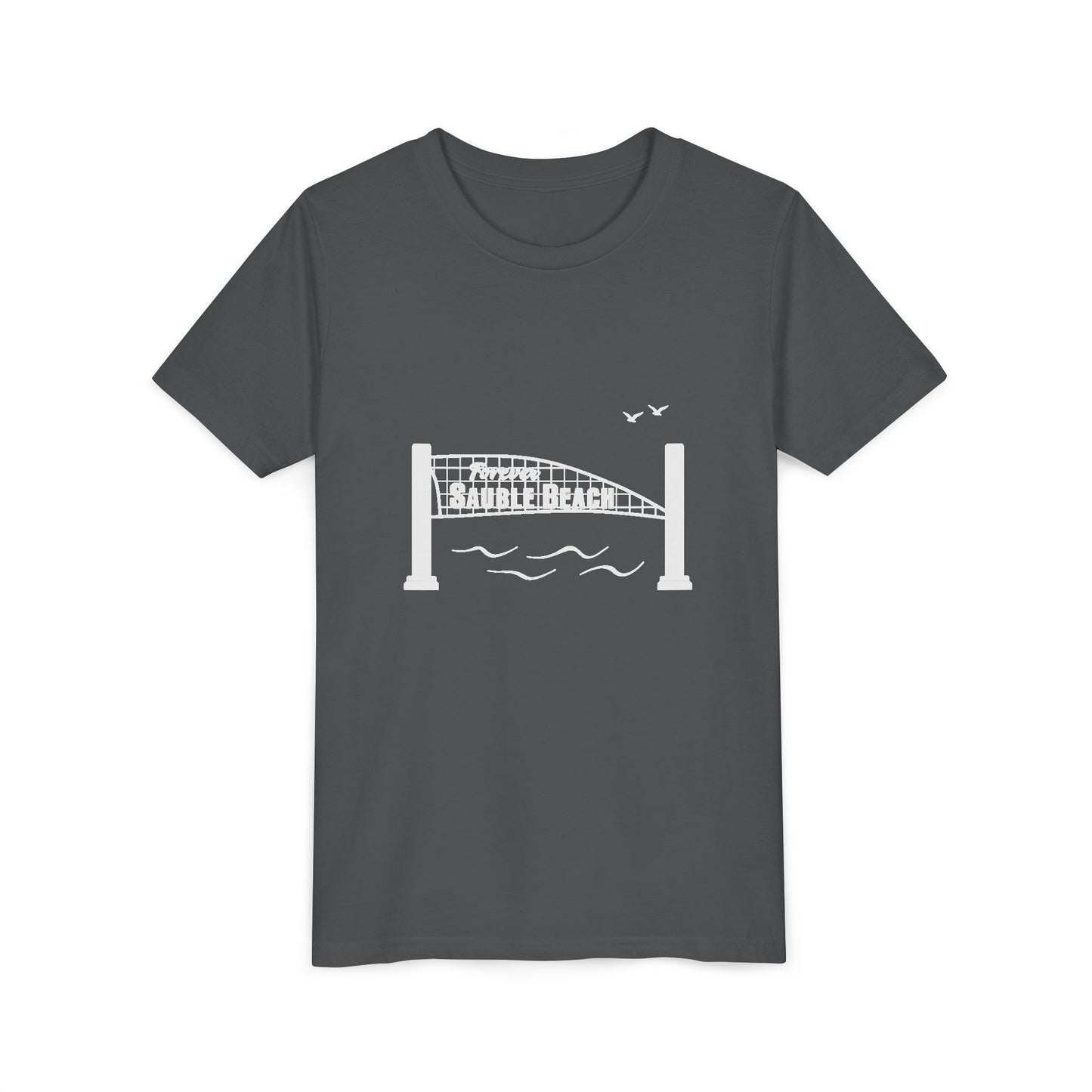ForeverSauble Youth Tee, Summer Vacation Shirt, Beach Trip T-Shirt, Casual Kids Wear, Nautical Kids Apparel