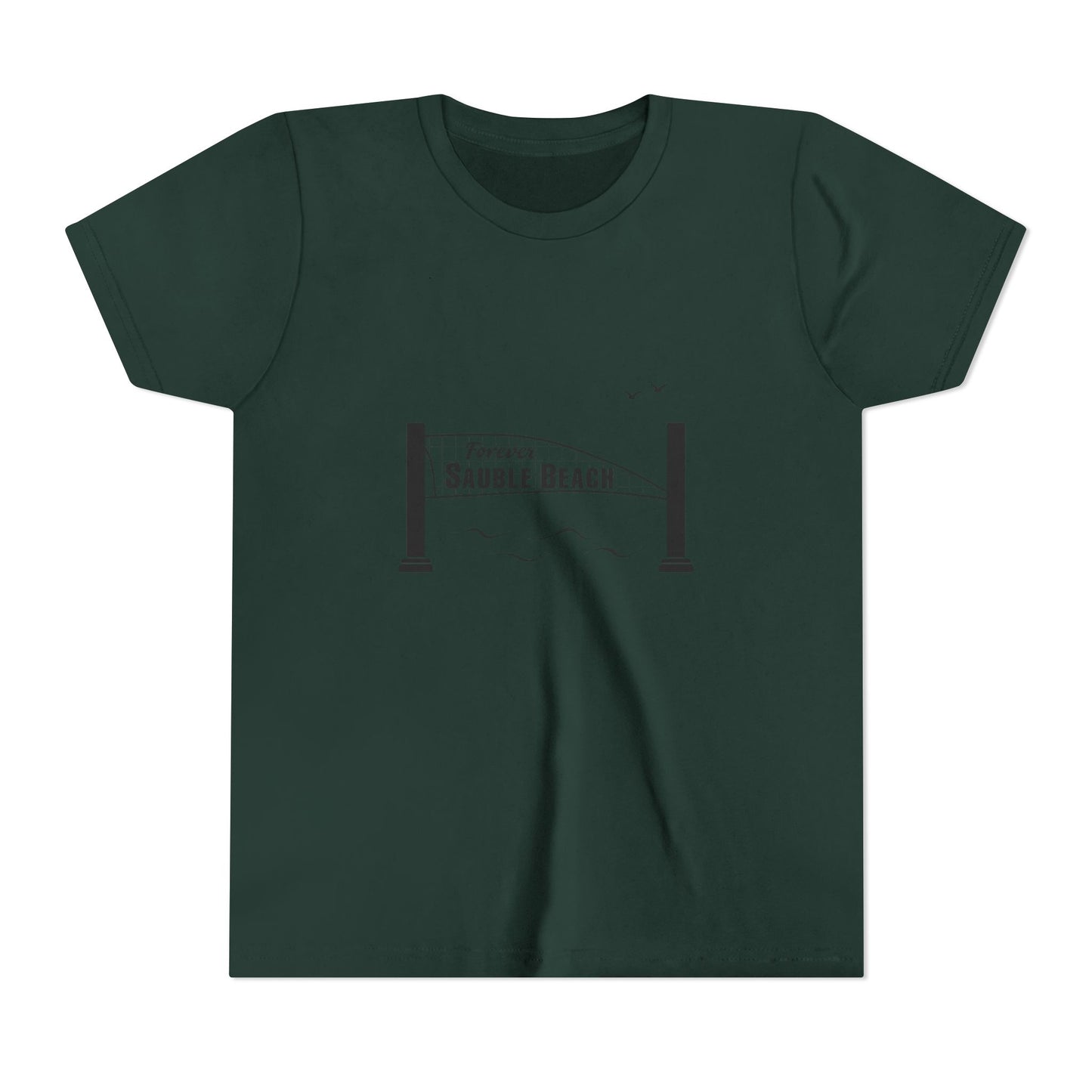 ForeverSauble Youth Tee, Summer Vacation Shirt, Beach Trip T-Shirt, Casual Kids Wear, Nautical Kids Apparel