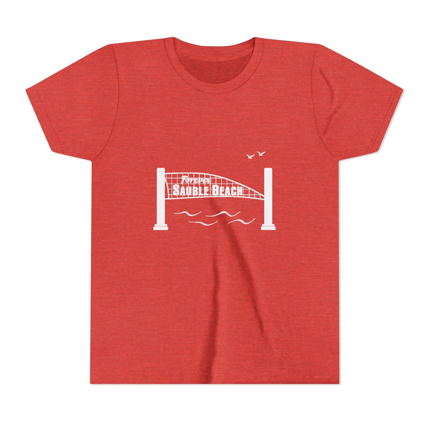 ForeverSauble Youth Tee, Summer Vacation Shirt, Beach Trip T-Shirt, Casual Kids Wear, Nautical Kids Apparel