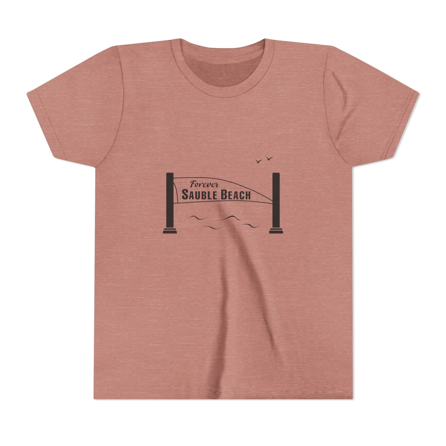 ForeverSauble Youth Tee, Summer Vacation Shirt, Beach Trip T-Shirt, Casual Kids Wear, Nautical Kids Apparel