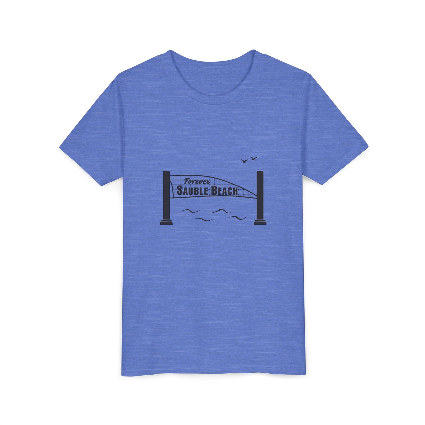 ForeverSauble Youth Tee, Summer Vacation Shirt, Beach Trip T-Shirt, Casual Kids Wear, Nautical Kids Apparel