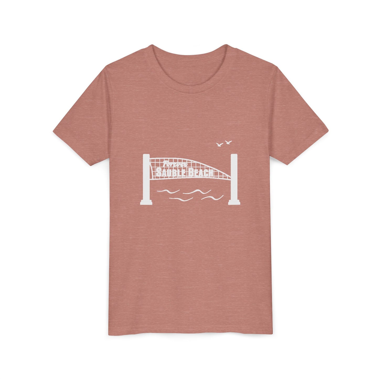 ForeverSauble Youth Tee, Summer Vacation Shirt, Beach Trip T-Shirt, Casual Kids Wear, Nautical Kids Apparel