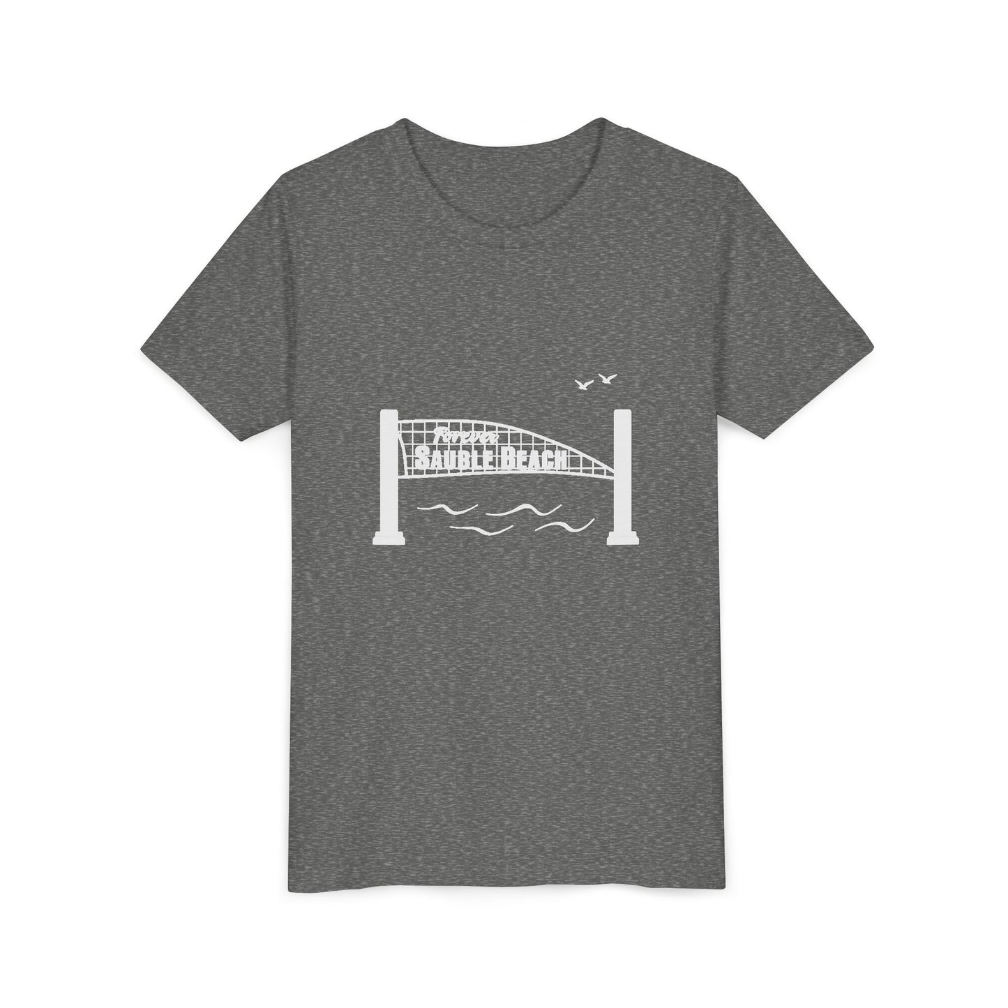 ForeverSauble Youth Tee, Summer Vacation Shirt, Beach Trip T-Shirt, Casual Kids Wear, Nautical Kids Apparel