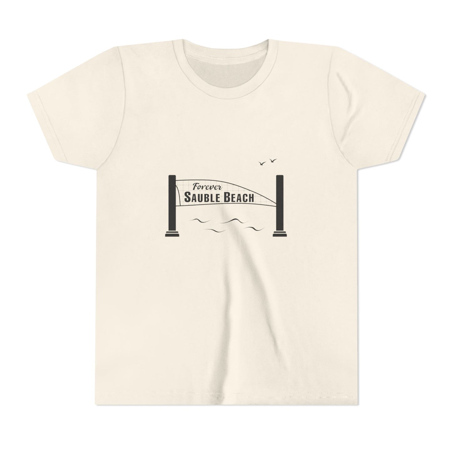 ForeverSauble Youth Tee, Summer Vacation Shirt, Beach Trip T-Shirt, Casual Kids Wear, Nautical Kids Apparel