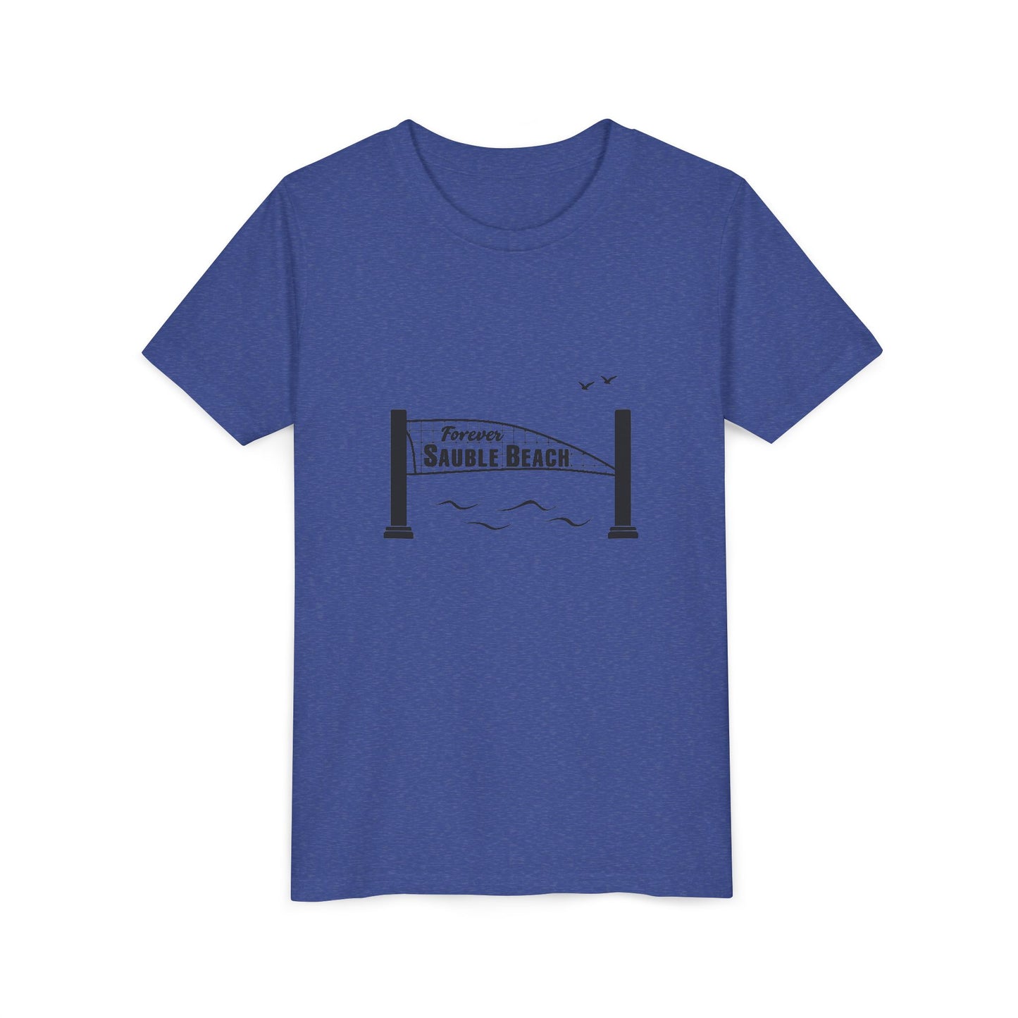 ForeverSauble Youth Tee, Summer Vacation Shirt, Beach Trip T-Shirt, Casual Kids Wear, Nautical Kids Apparel