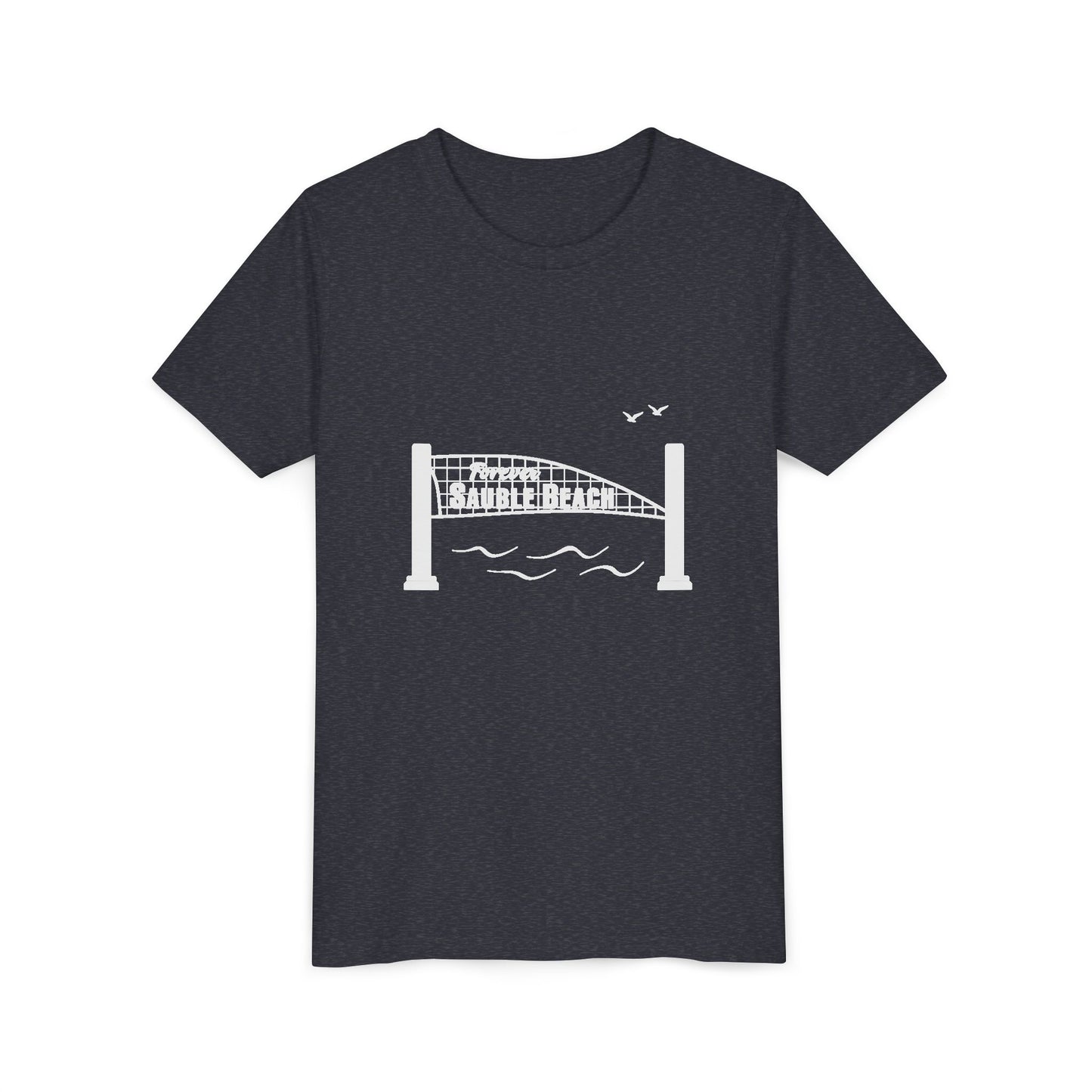ForeverSauble Youth Tee, Summer Vacation Shirt, Beach Trip T-Shirt, Casual Kids Wear, Nautical Kids Apparel