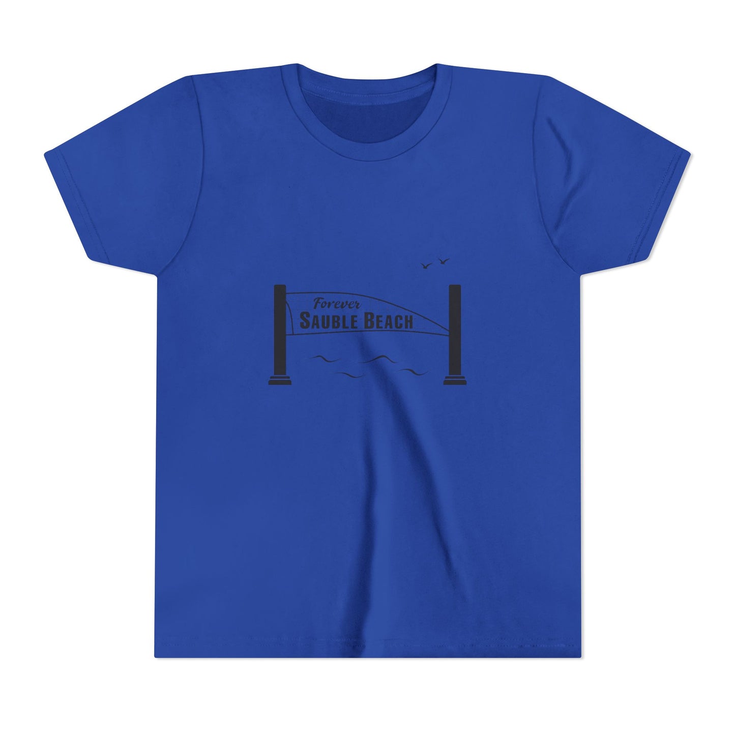 ForeverSauble Youth Tee, Summer Vacation Shirt, Beach Trip T-Shirt, Casual Kids Wear, Nautical Kids Apparel