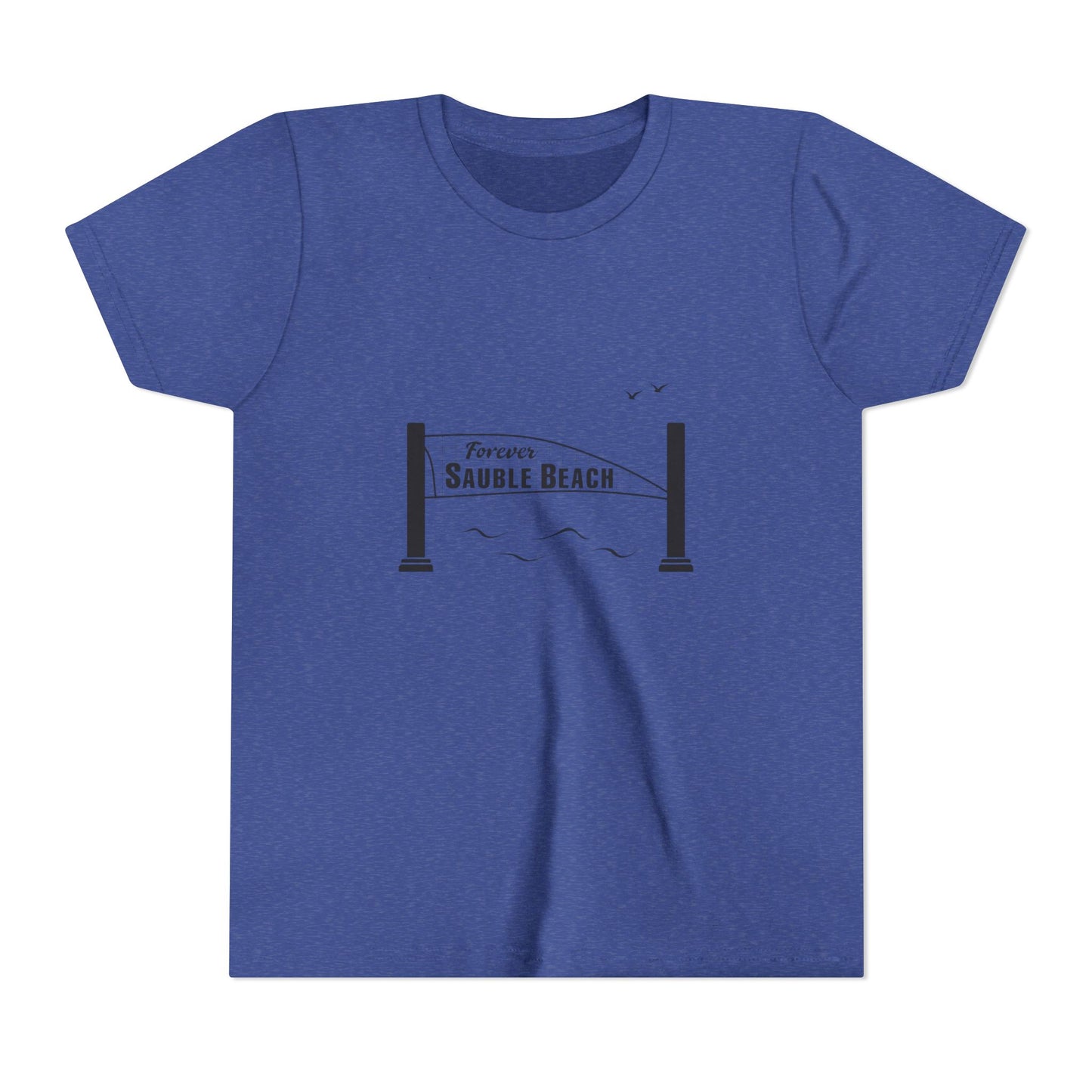 ForeverSauble Youth Tee, Summer Vacation Shirt, Beach Trip T-Shirt, Casual Kids Wear, Nautical Kids Apparel