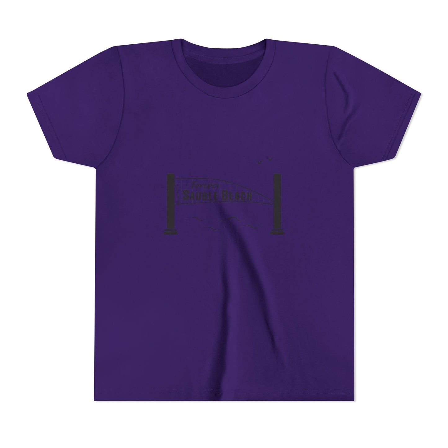 ForeverSauble Youth Tee, Summer Vacation Shirt, Beach Trip T-Shirt, Casual Kids Wear, Nautical Kids Apparel