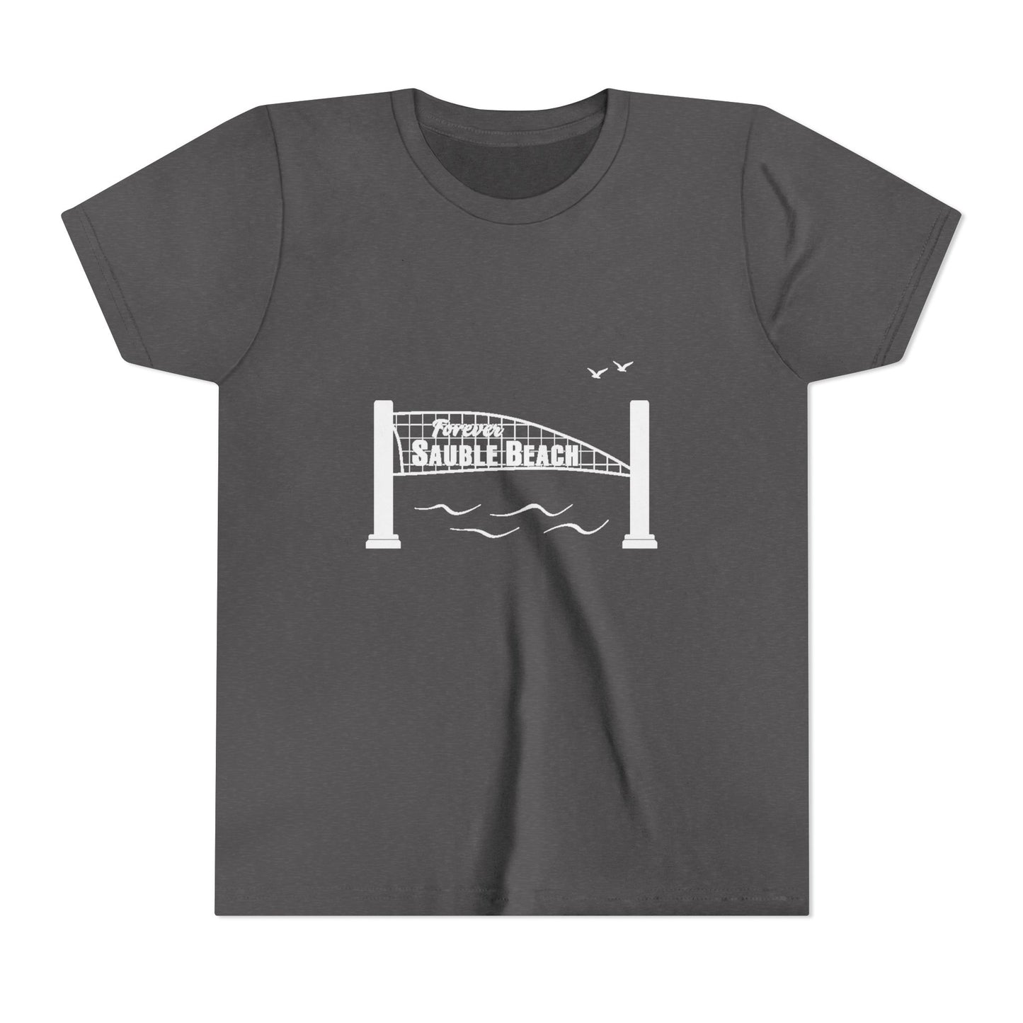 ForeverSauble Youth Tee, Summer Vacation Shirt, Beach Trip T-Shirt, Casual Kids Wear, Nautical Kids Apparel
