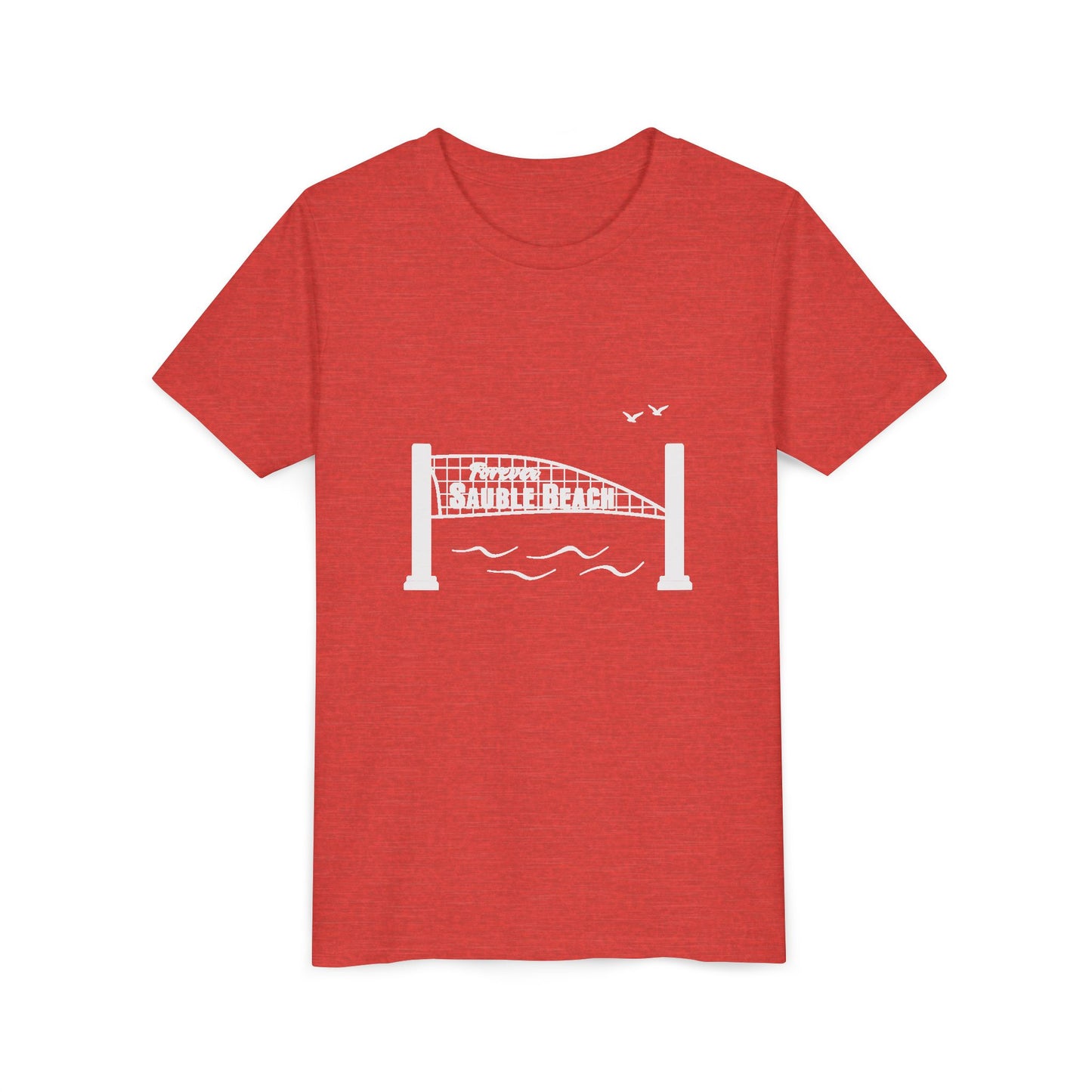 ForeverSauble Youth Tee, Summer Vacation Shirt, Beach Trip T-Shirt, Casual Kids Wear, Nautical Kids Apparel