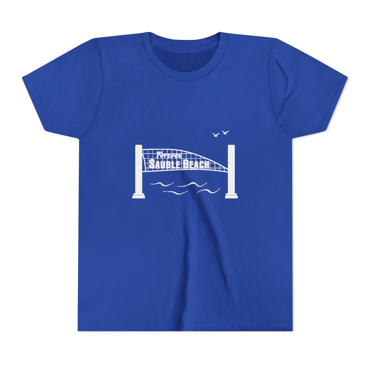 ForeverSauble Youth Tee, Summer Vacation Shirt, Beach Trip T-Shirt, Casual Kids Wear, Nautical Kids Apparel