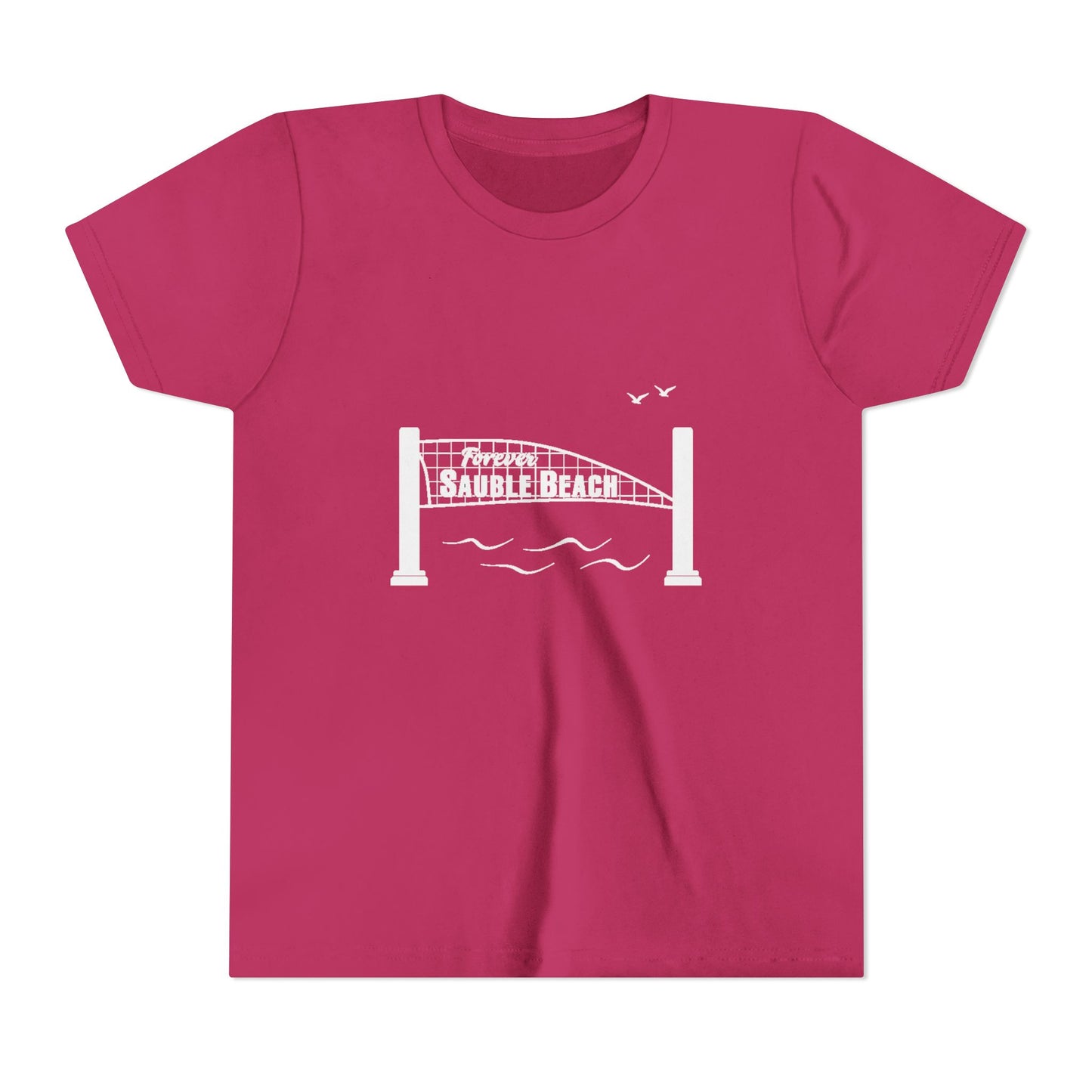 ForeverSauble Youth Tee, Summer Vacation Shirt, Beach Trip T-Shirt, Casual Kids Wear, Nautical Kids Apparel