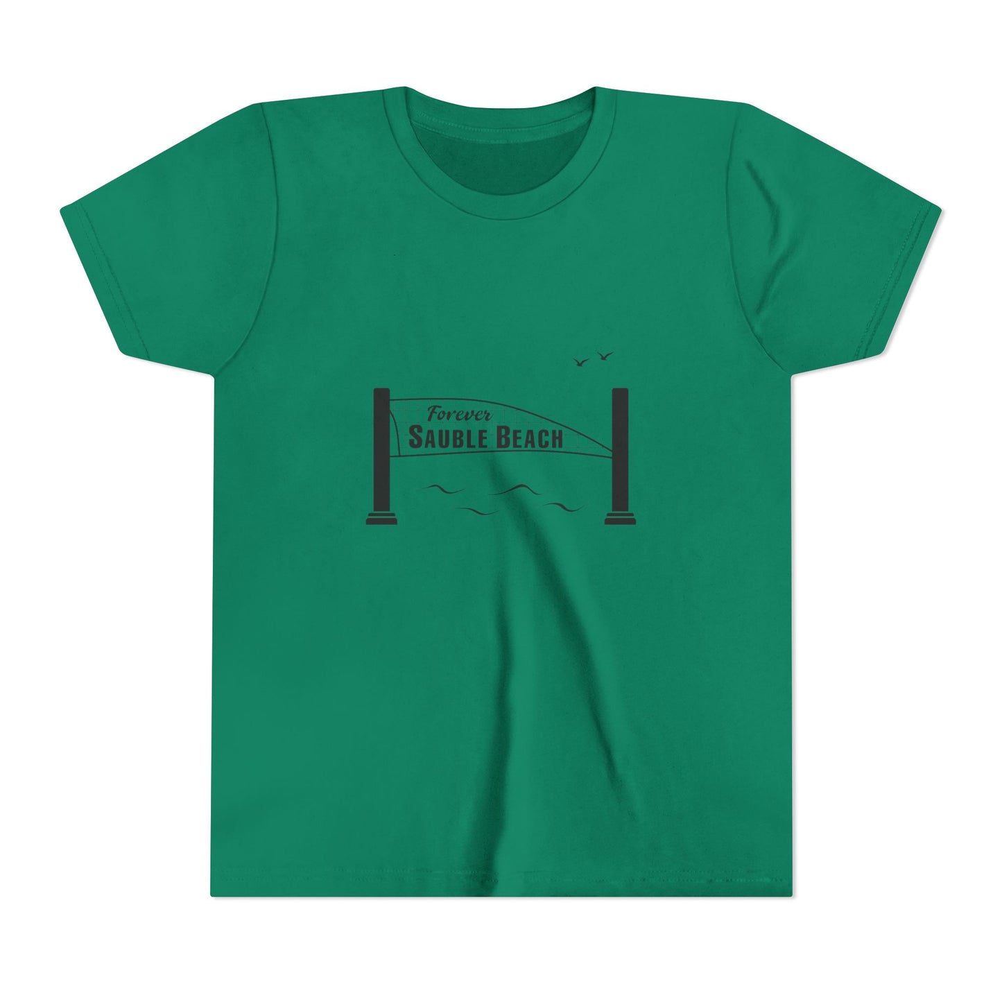 ForeverSauble Youth Tee, Summer Vacation Shirt, Beach Trip T-Shirt, Casual Kids Wear, Nautical Kids Apparel