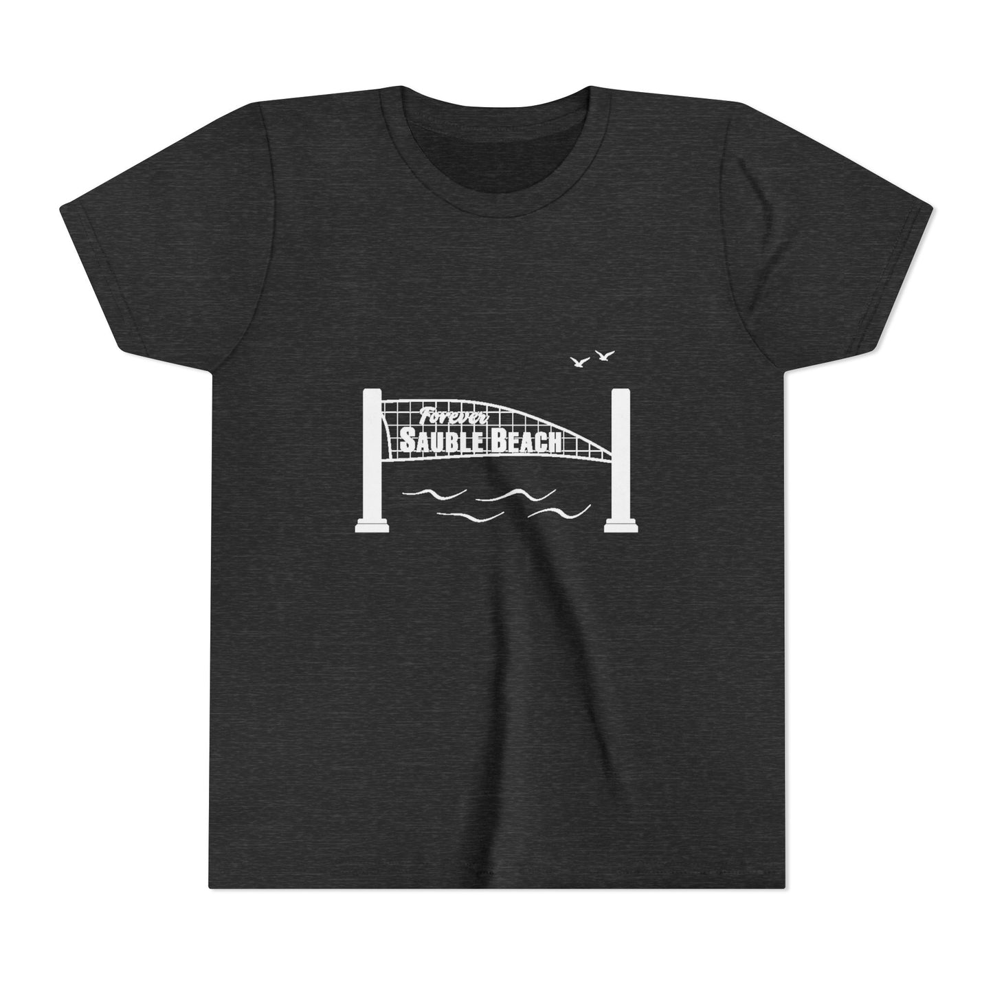 ForeverSauble Youth Tee, Summer Vacation Shirt, Beach Trip T-Shirt, Casual Kids Wear, Nautical Kids Apparel