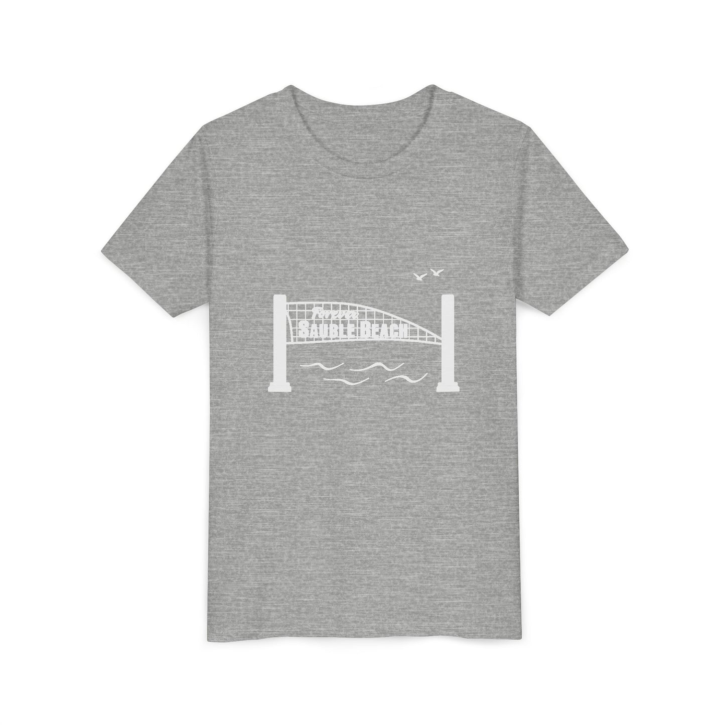 ForeverSauble Youth Tee, Summer Vacation Shirt, Beach Trip T-Shirt, Casual Kids Wear, Nautical Kids Apparel