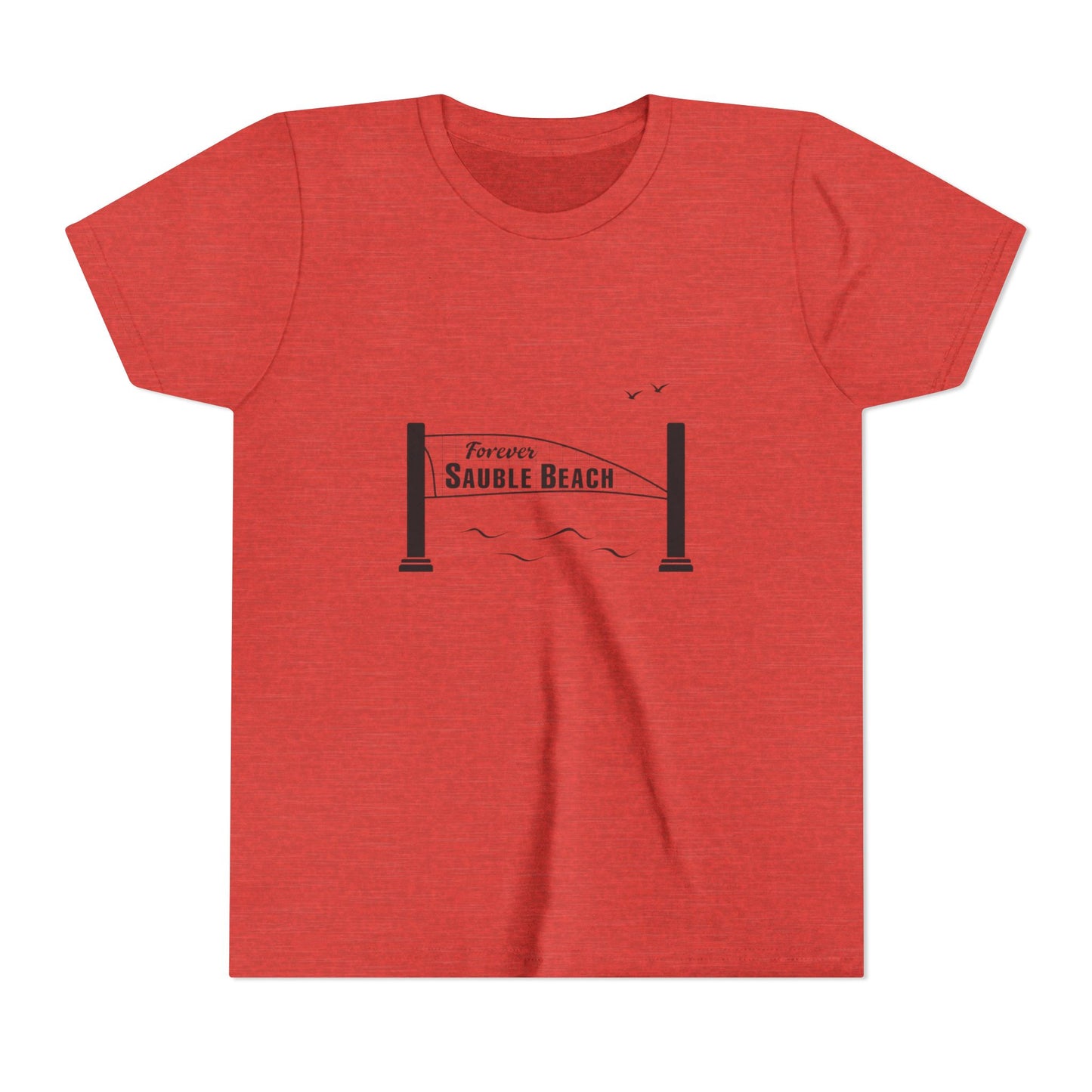 ForeverSauble Youth Tee, Summer Vacation Shirt, Beach Trip T-Shirt, Casual Kids Wear, Nautical Kids Apparel