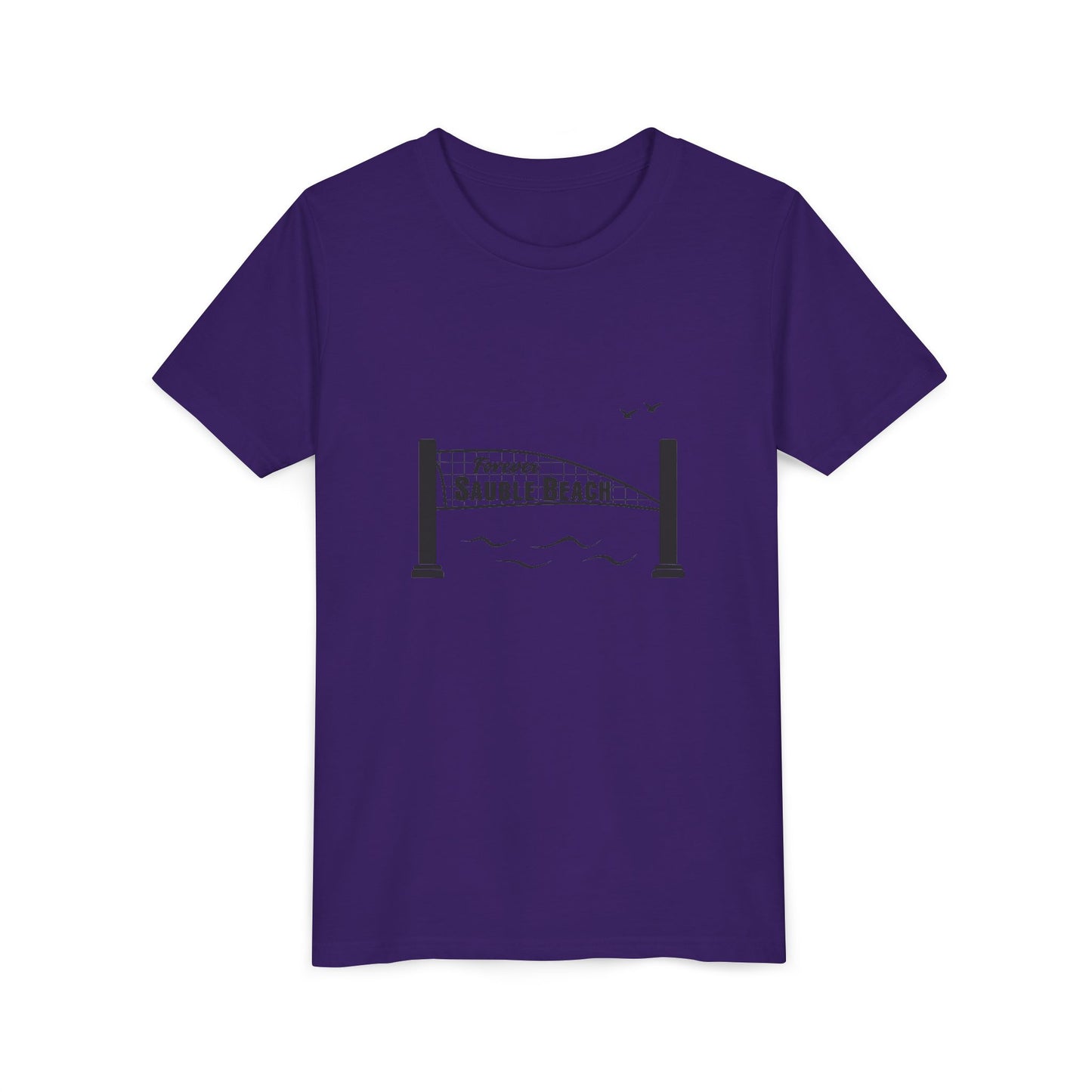 ForeverSauble Youth Tee, Summer Vacation Shirt, Beach Trip T-Shirt, Casual Kids Wear, Nautical Kids Apparel