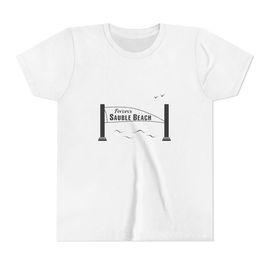 ForeverSauble Youth Tee, Summer Vacation Shirt, Beach Trip T-Shirt, Casual Kids Wear, Nautical Kids Apparel
