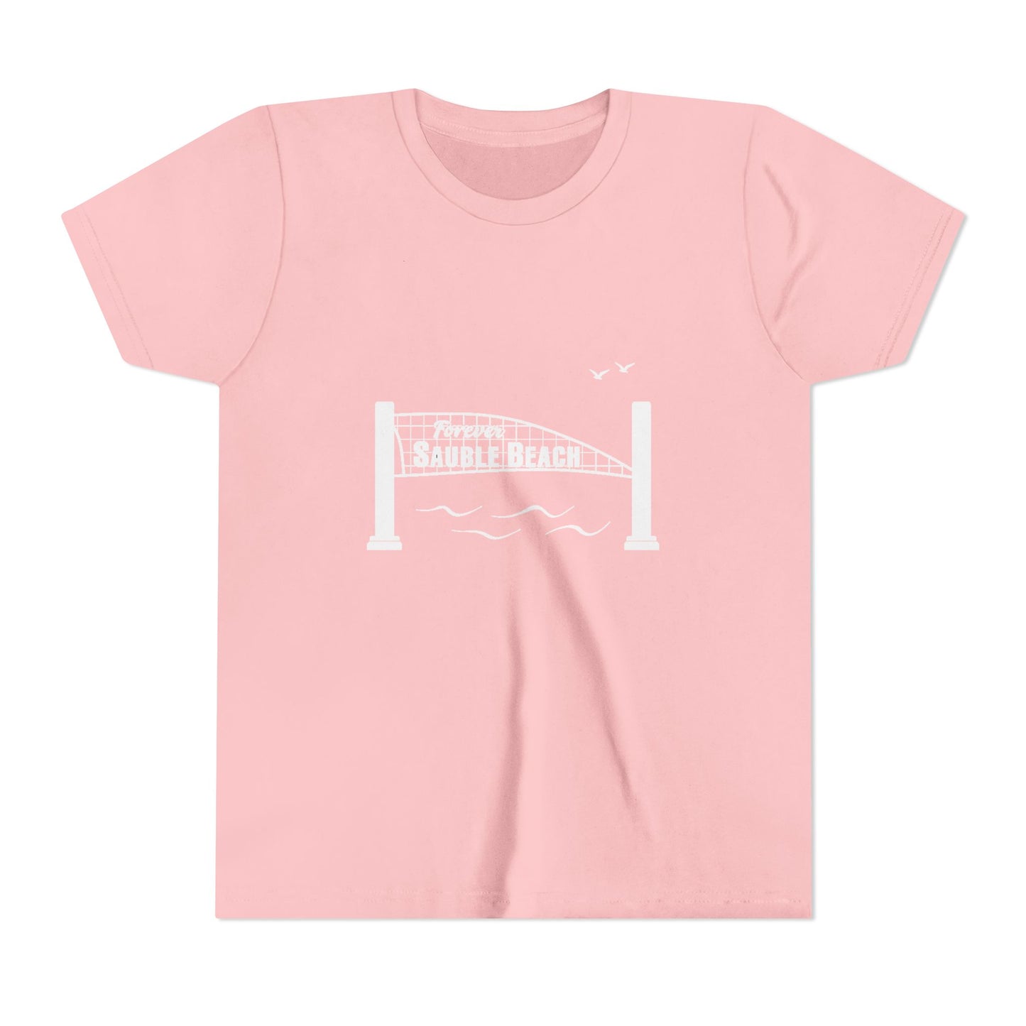 ForeverSauble Youth Tee, Summer Vacation Shirt, Beach Trip T-Shirt, Casual Kids Wear, Nautical Kids Apparel