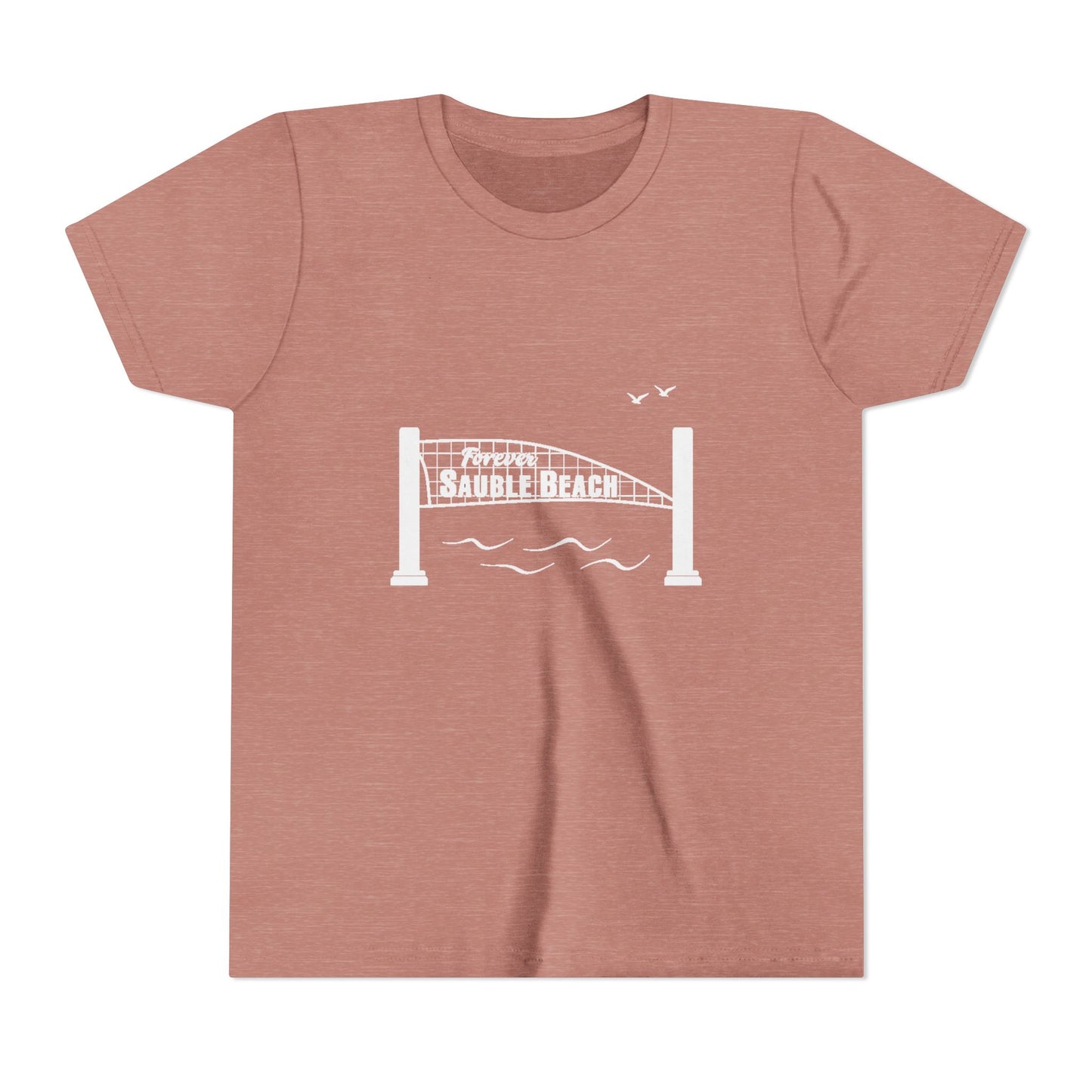 ForeverSauble Youth Tee, Summer Vacation Shirt, Beach Trip T-Shirt, Casual Kids Wear, Nautical Kids Apparel