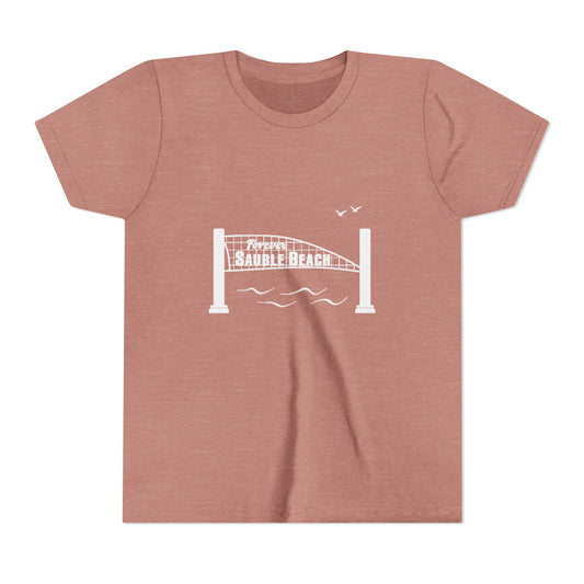 ForeverSauble Youth Tee, Summer Vacation Shirt, Beach Trip T-Shirt, Casual Kids Wear, Nautical Kids Apparel