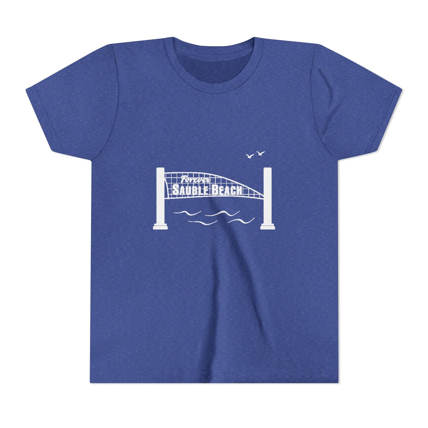ForeverSauble Youth Tee, Summer Vacation Shirt, Beach Trip T-Shirt, Casual Kids Wear, Nautical Kids Apparel
