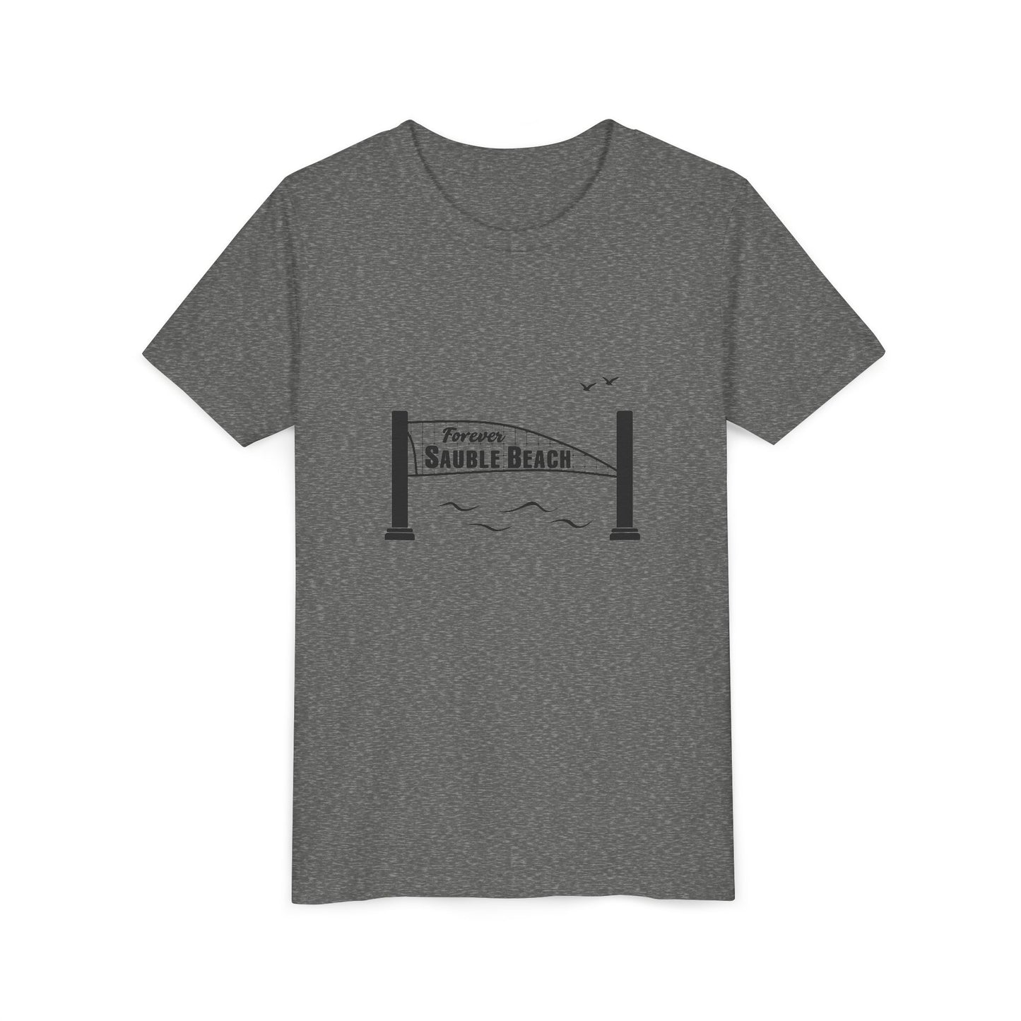 ForeverSauble Youth Tee, Summer Vacation Shirt, Beach Trip T-Shirt, Casual Kids Wear, Nautical Kids Apparel