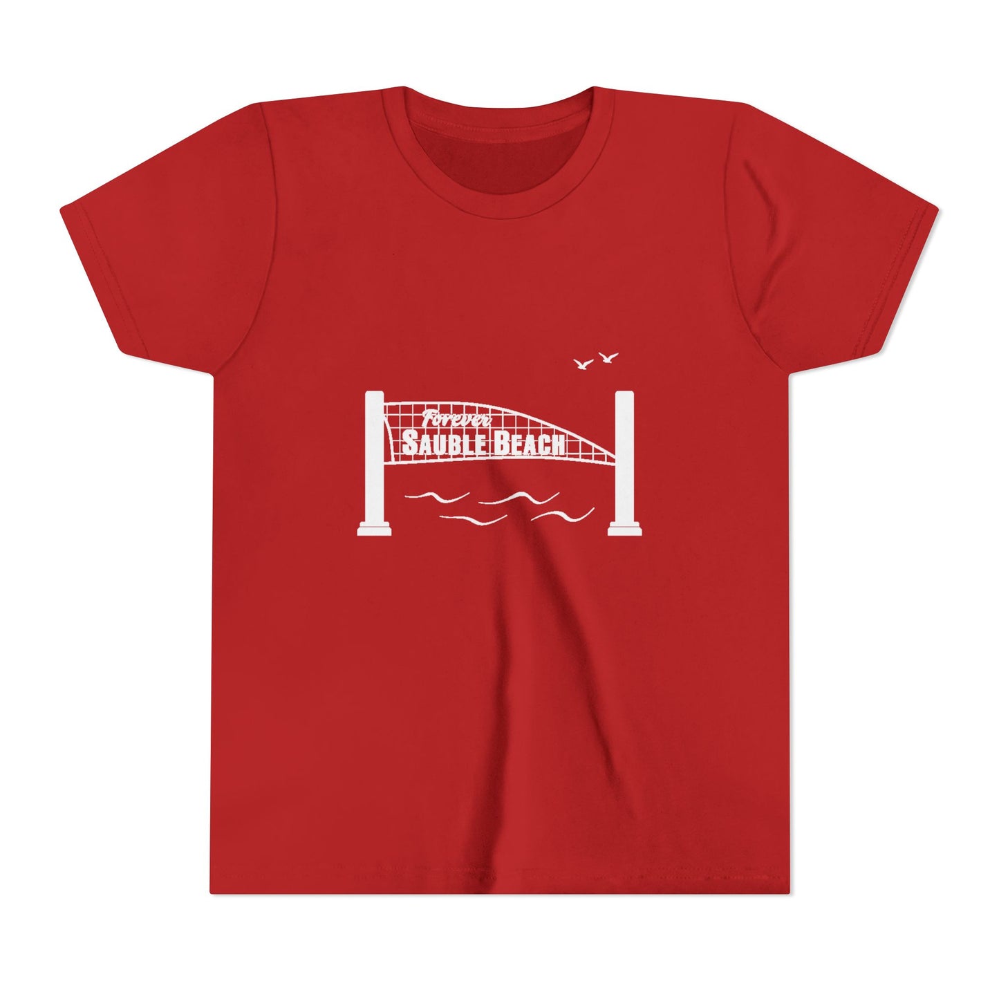 ForeverSauble Youth Tee, Summer Vacation Shirt, Beach Trip T-Shirt, Casual Kids Wear, Nautical Kids Apparel