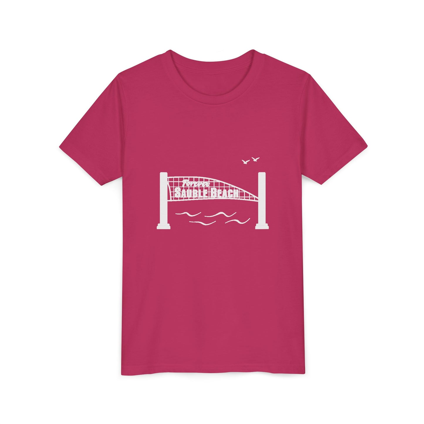 ForeverSauble Youth Tee, Summer Vacation Shirt, Beach Trip T-Shirt, Casual Kids Wear, Nautical Kids Apparel
