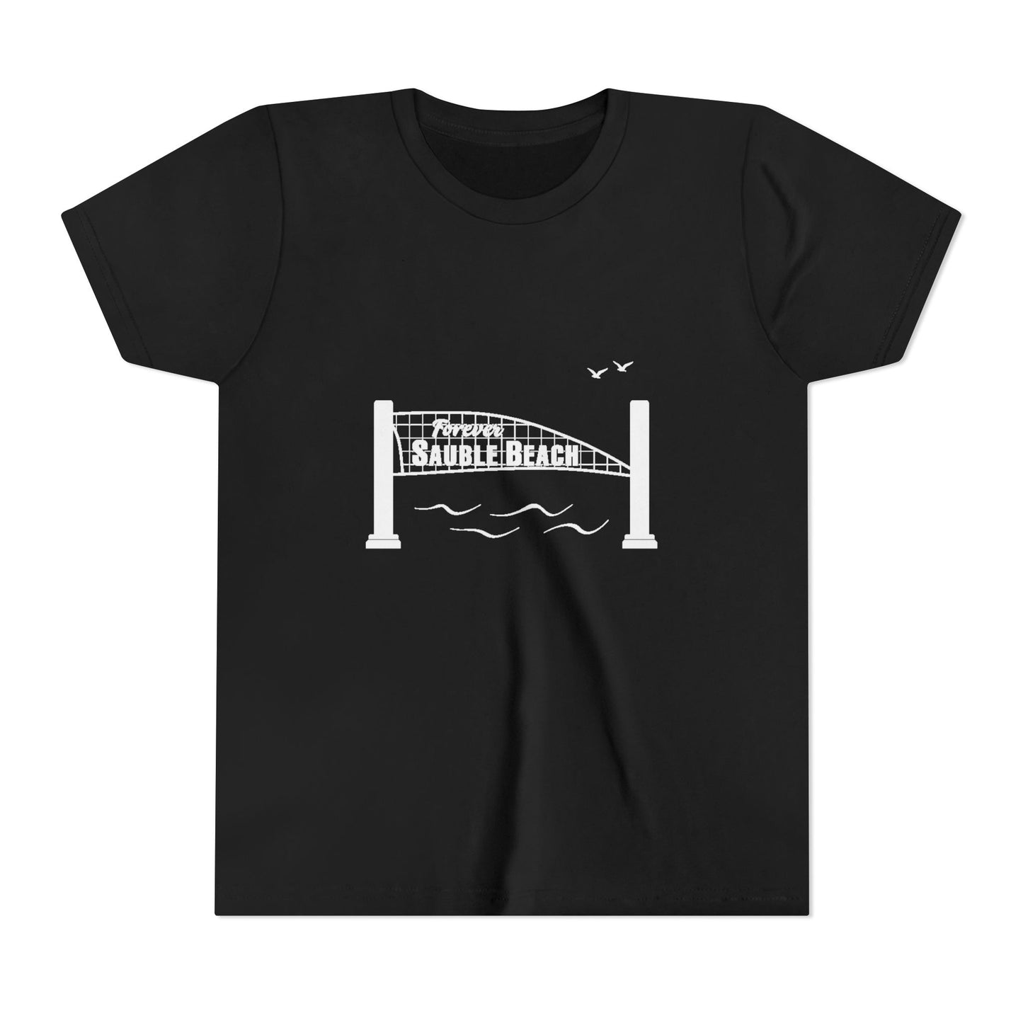 ForeverSauble Youth Tee, Summer Vacation Shirt, Beach Trip T-Shirt, Casual Kids Wear, Nautical Kids Apparel