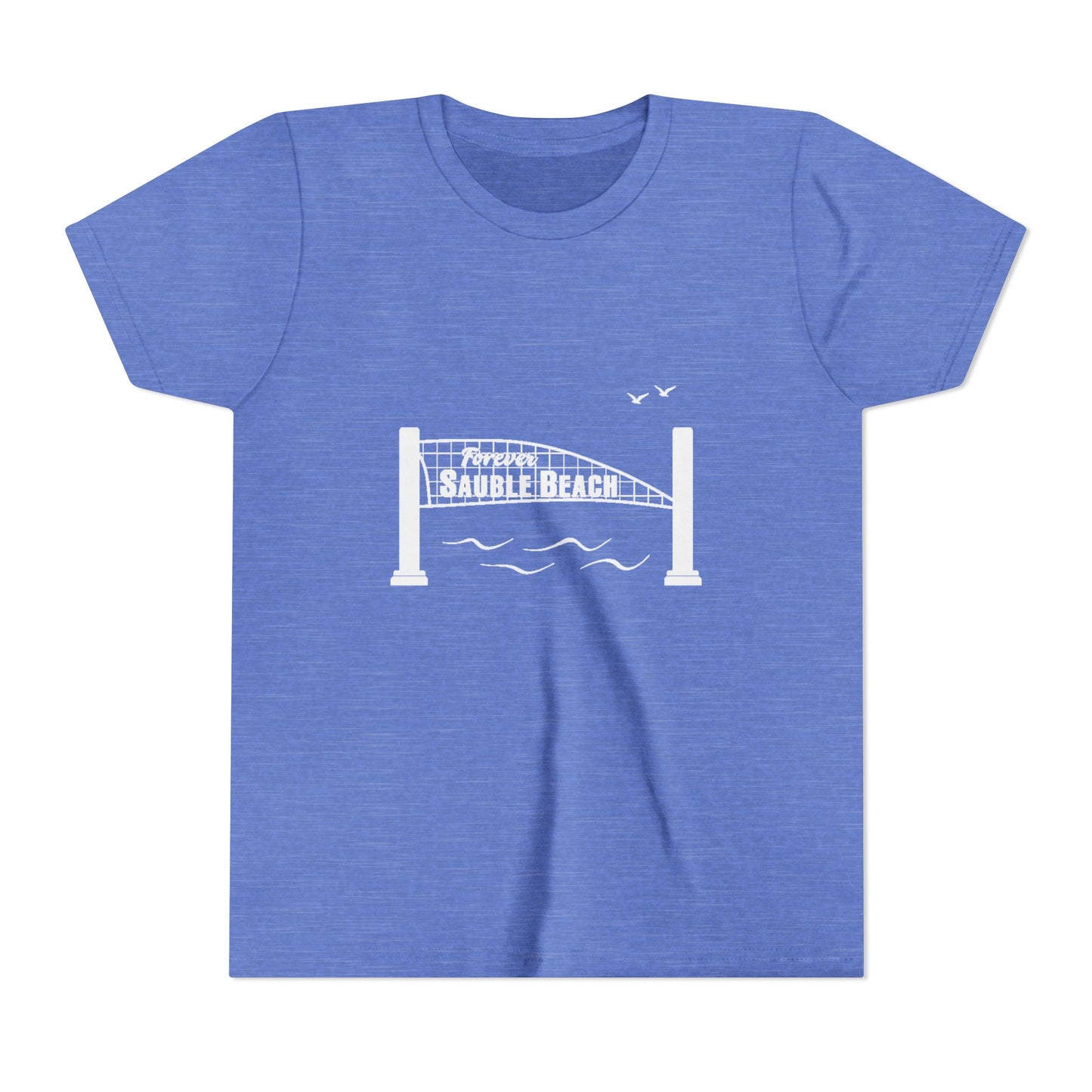 ForeverSauble Youth Tee, Summer Vacation Shirt, Beach Trip T-Shirt, Casual Kids Wear, Nautical Kids Apparel