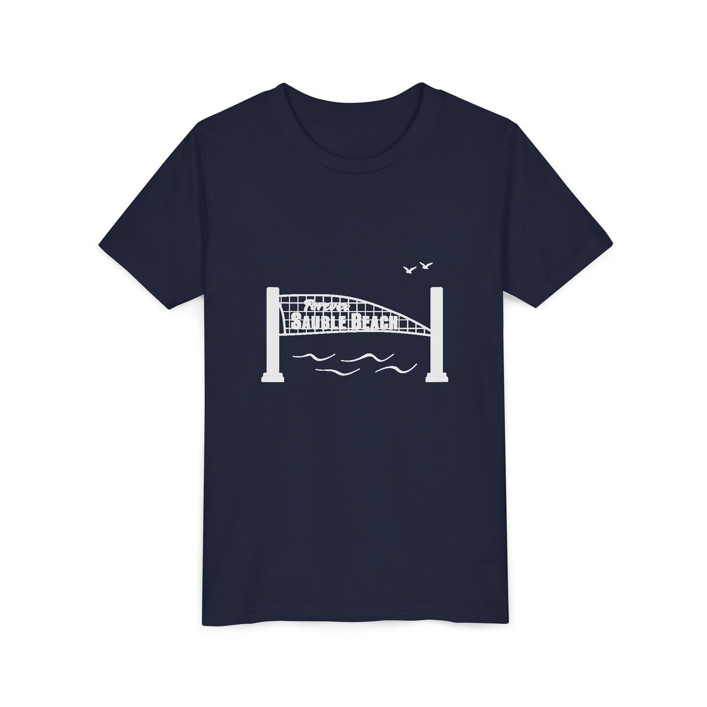 ForeverSauble Youth Tee, Summer Vacation Shirt, Beach Trip T-Shirt, Casual Kids Wear, Nautical Kids Apparel