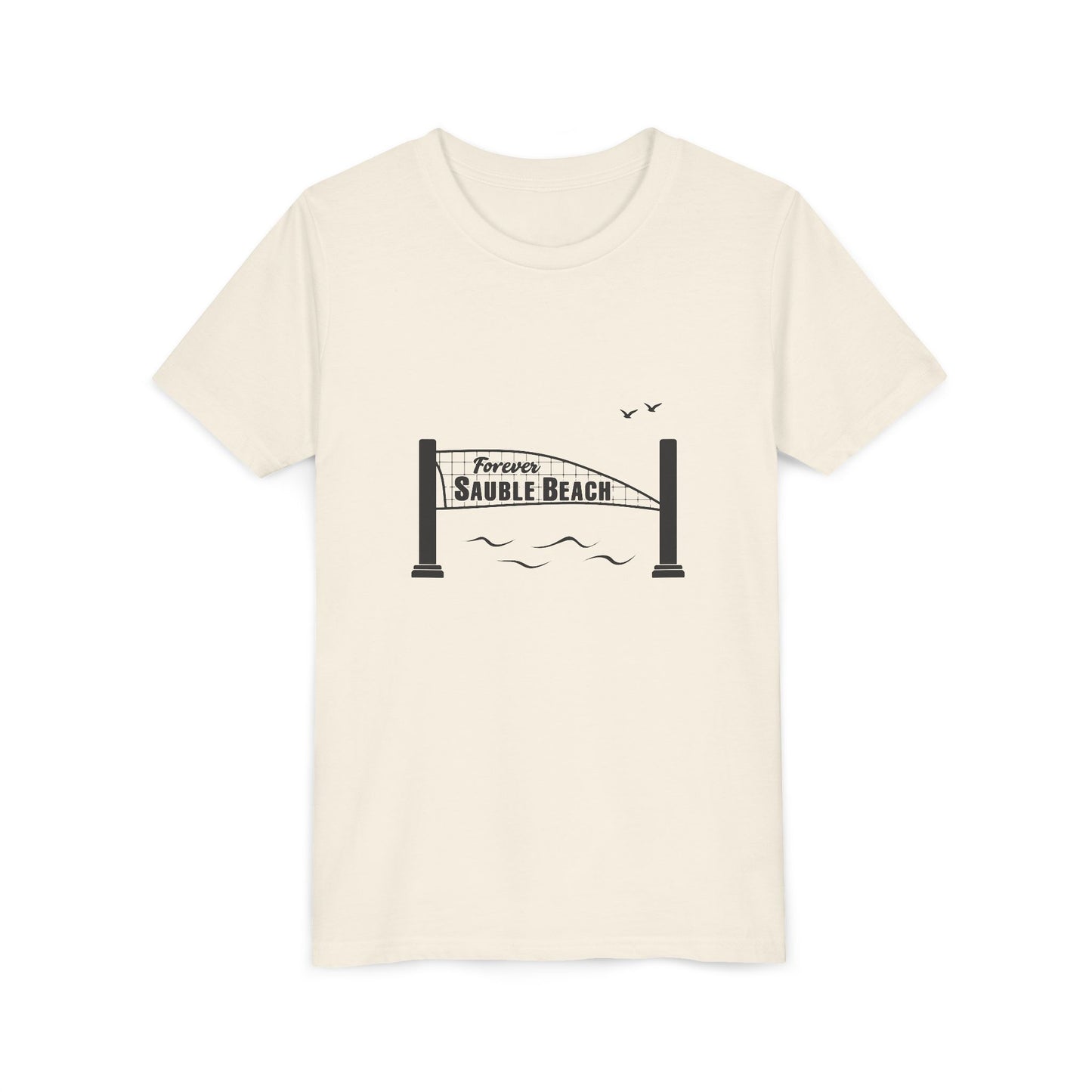 ForeverSauble Youth Tee, Summer Vacation Shirt, Beach Trip T-Shirt, Casual Kids Wear, Nautical Kids Apparel