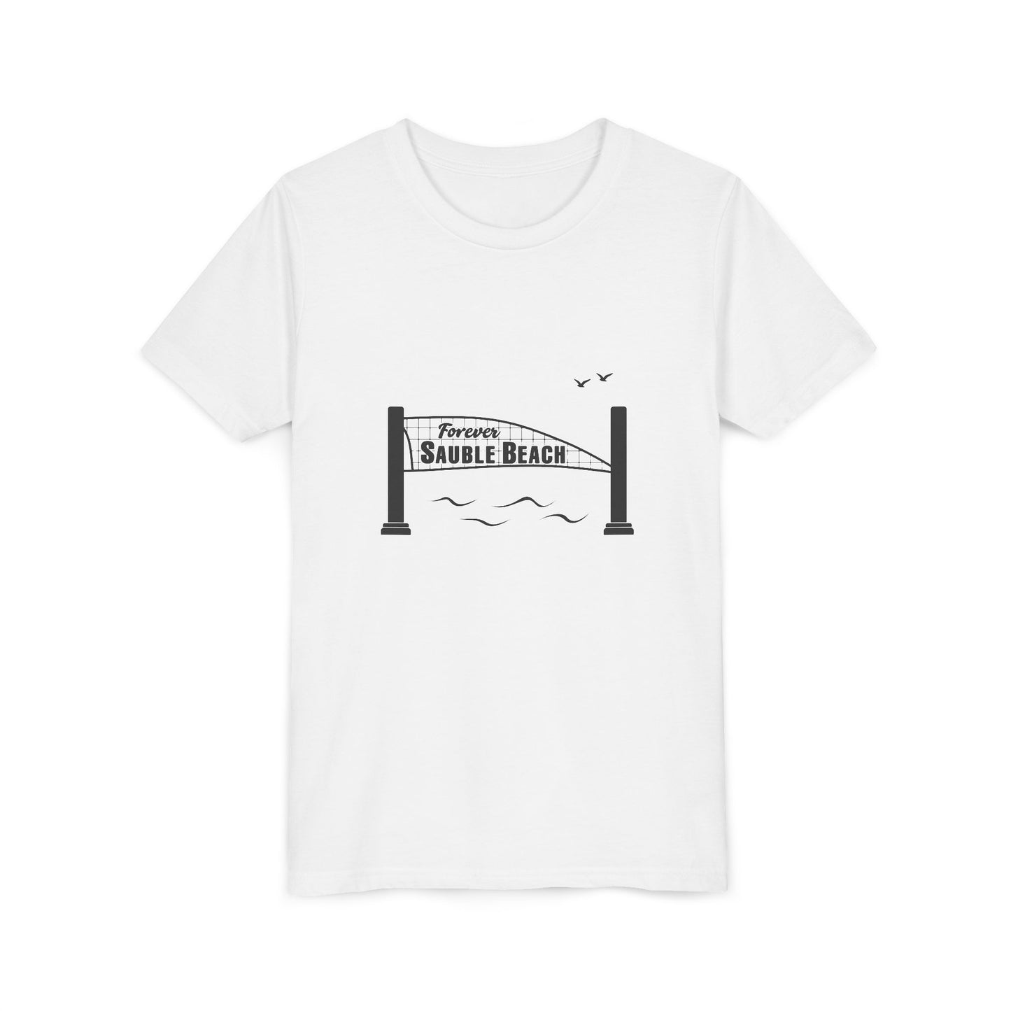 ForeverSauble Youth Tee, Summer Vacation Shirt, Beach Trip T-Shirt, Casual Kids Wear, Nautical Kids Apparel