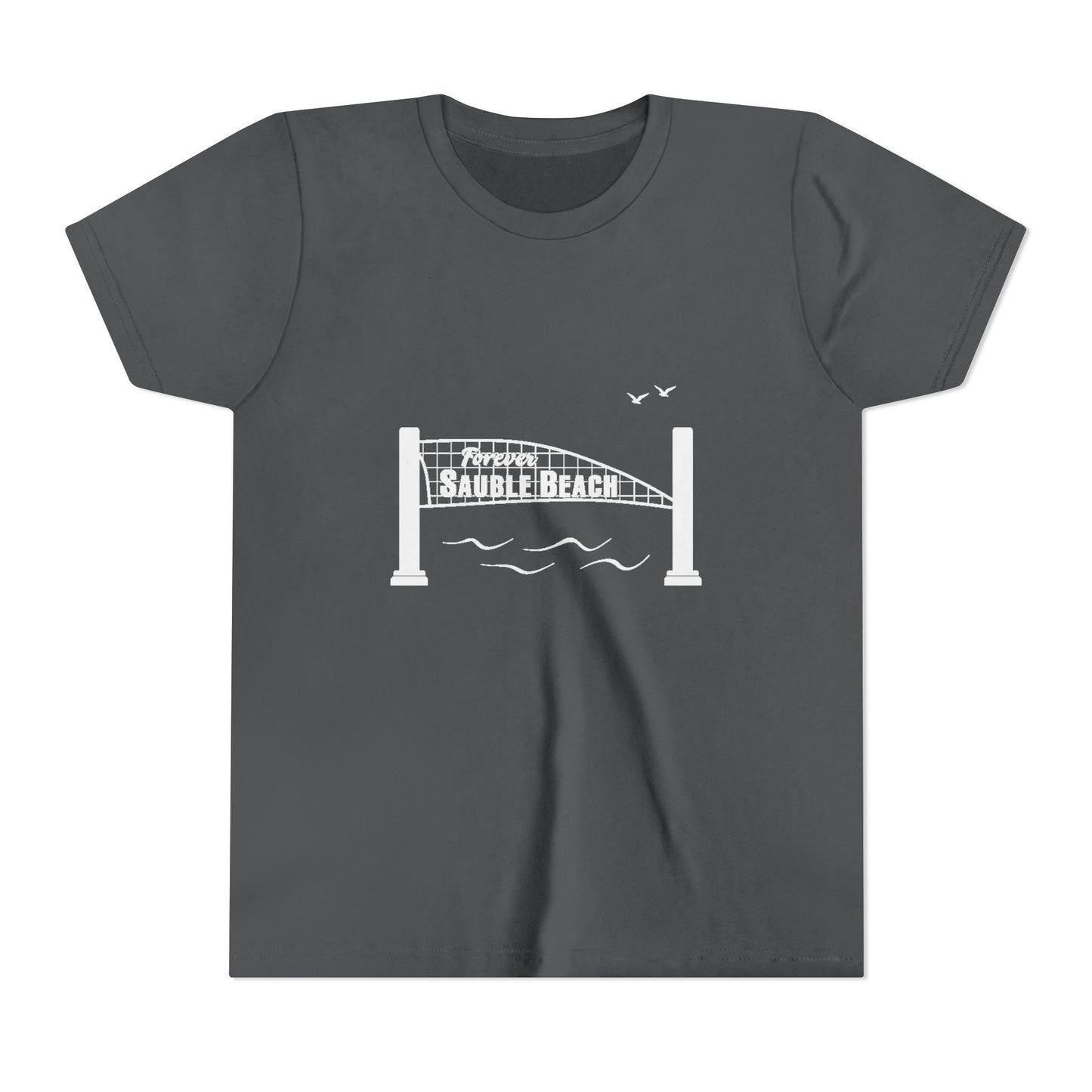 ForeverSauble Youth Tee, Summer Vacation Shirt, Beach Trip T-Shirt, Casual Kids Wear, Nautical Kids Apparel