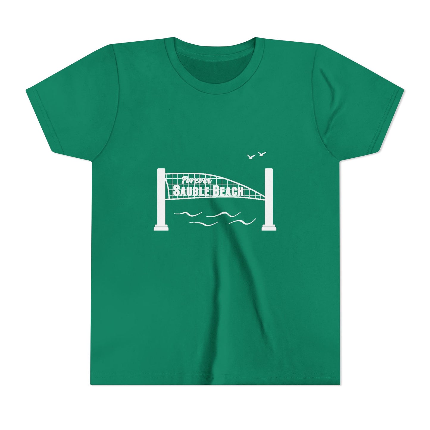 ForeverSauble Youth Tee, Summer Vacation Shirt, Beach Trip T-Shirt, Casual Kids Wear, Nautical Kids Apparel