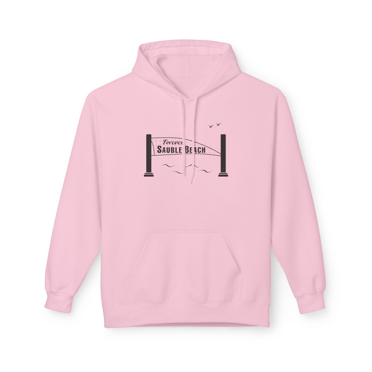 ForeverSauble Unisex Midweight Softstyle Fleece Hoodie