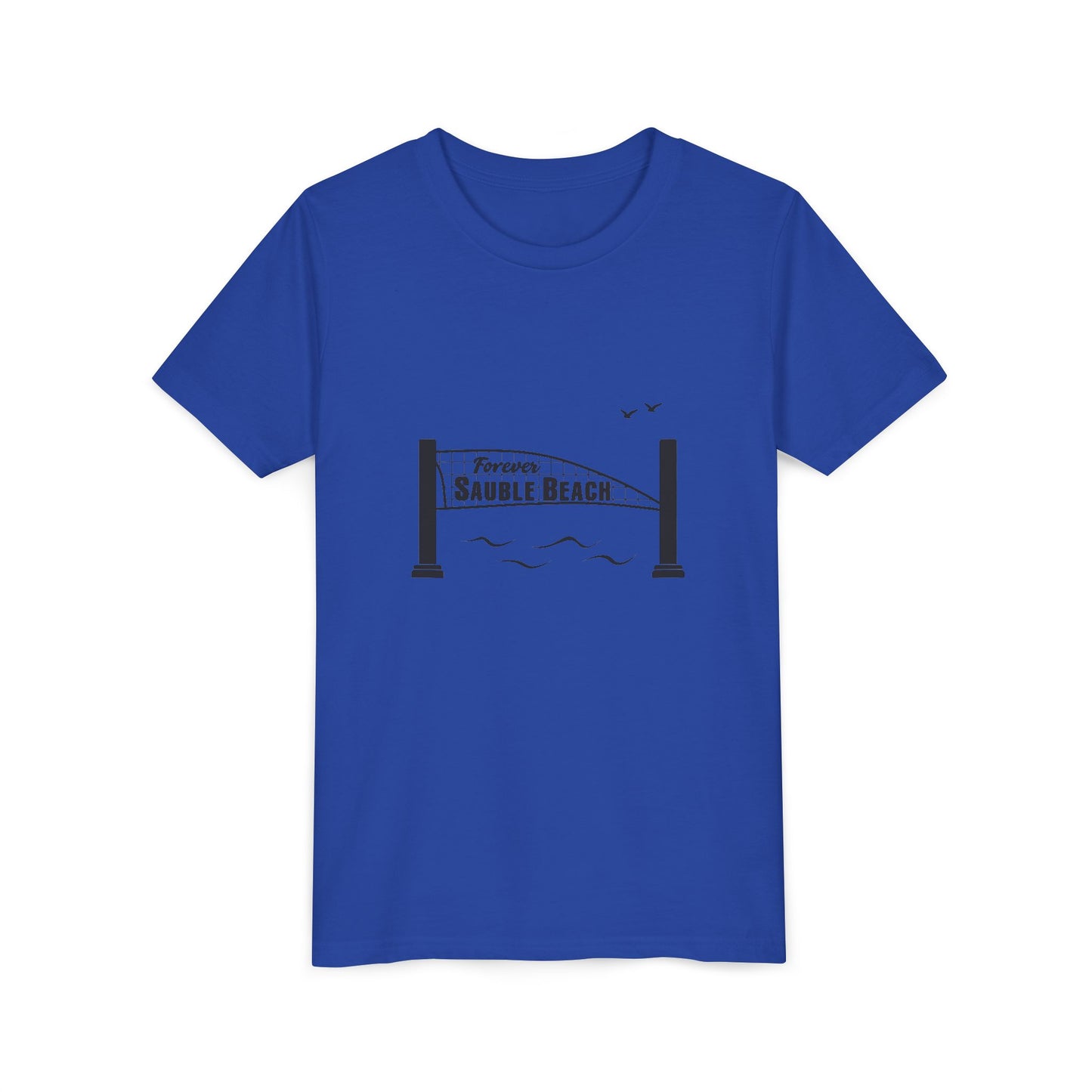 ForeverSauble Youth Tee, Summer Vacation Shirt, Beach Trip T-Shirt, Casual Kids Wear, Nautical Kids Apparel