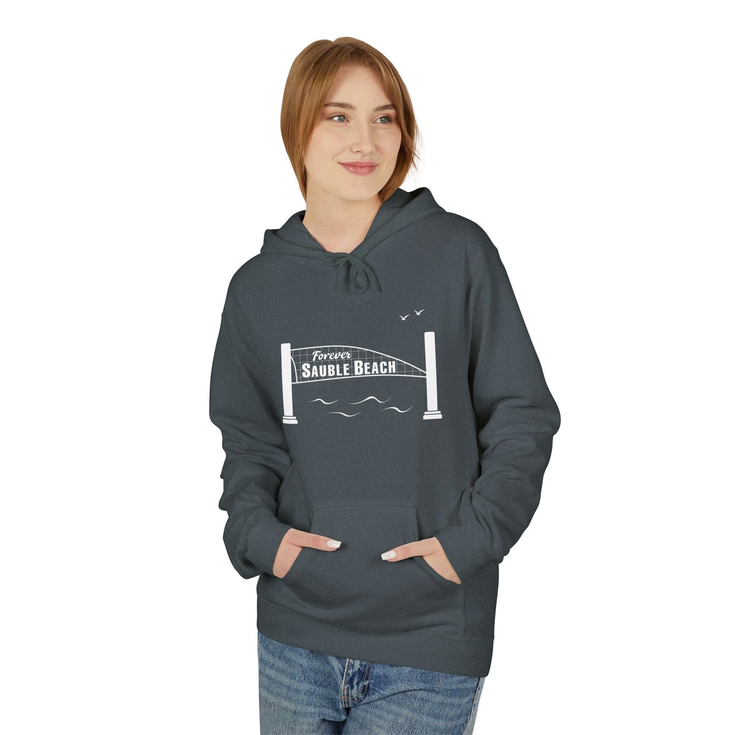 ForeverSauble Unisex Midweight Softstyle Fleece Hoodie